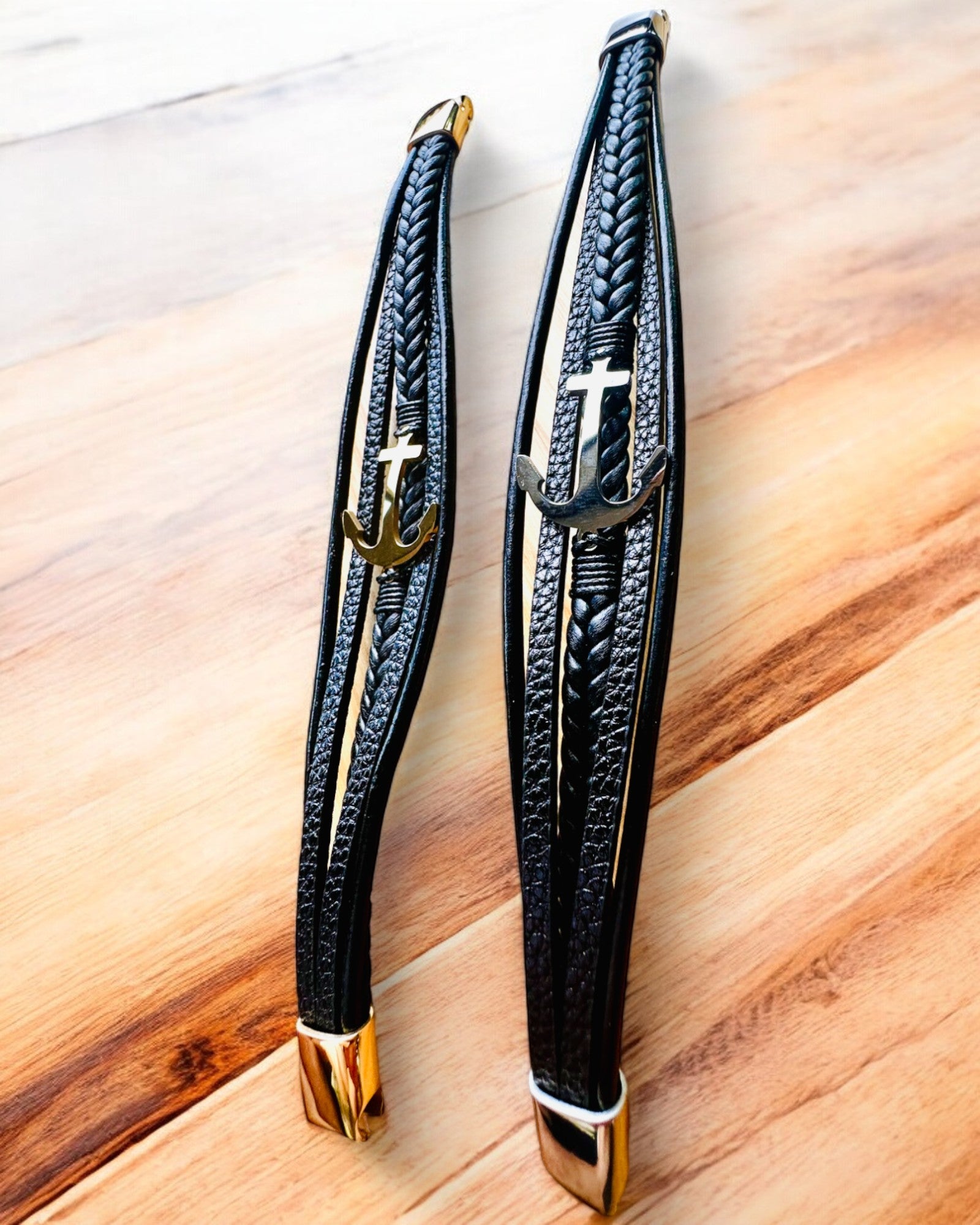 Pánský náramek Kotva elegance s možností gravírování jako dárek