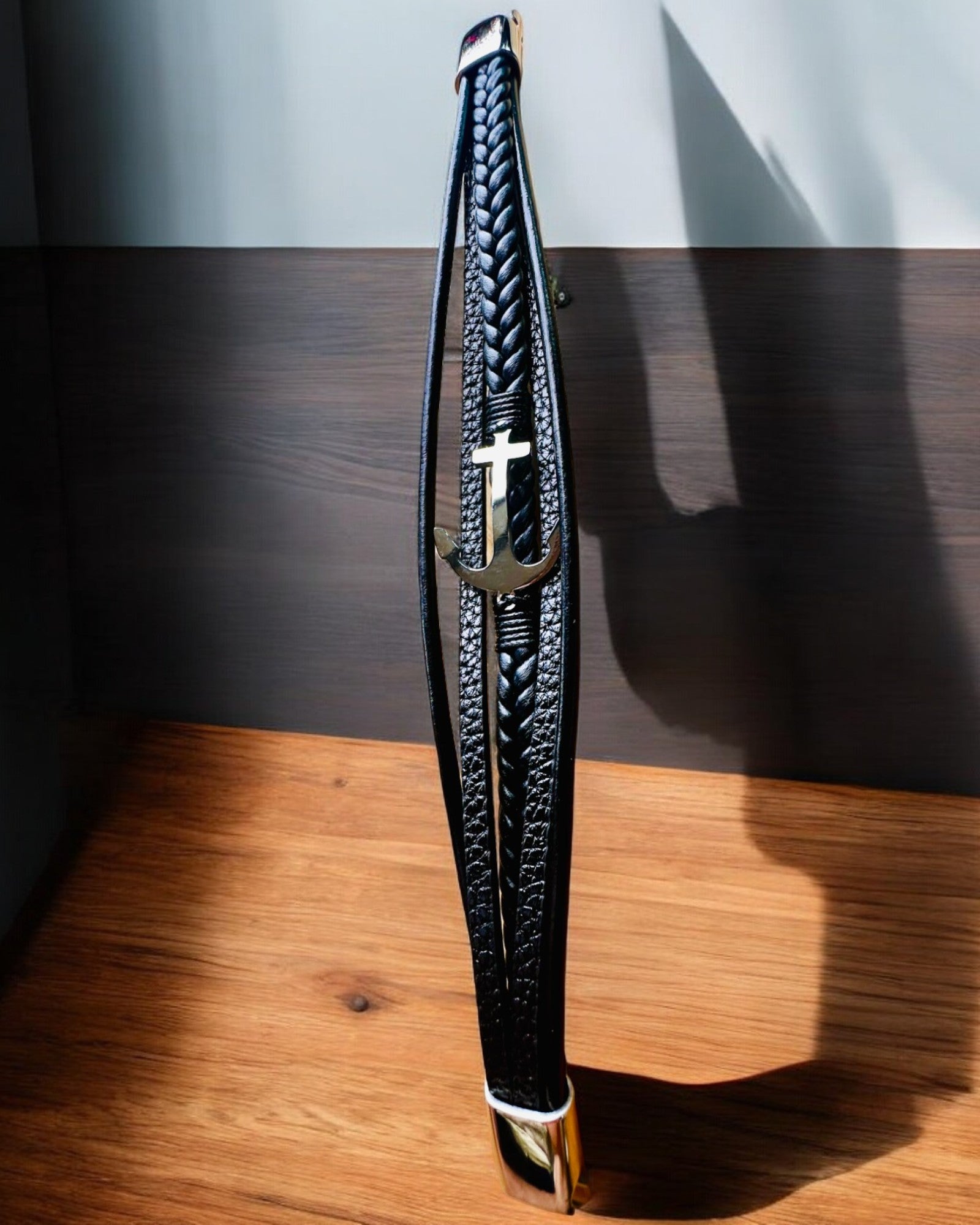 Pánský náramek Kotva elegance s možností gravírování jako dárek