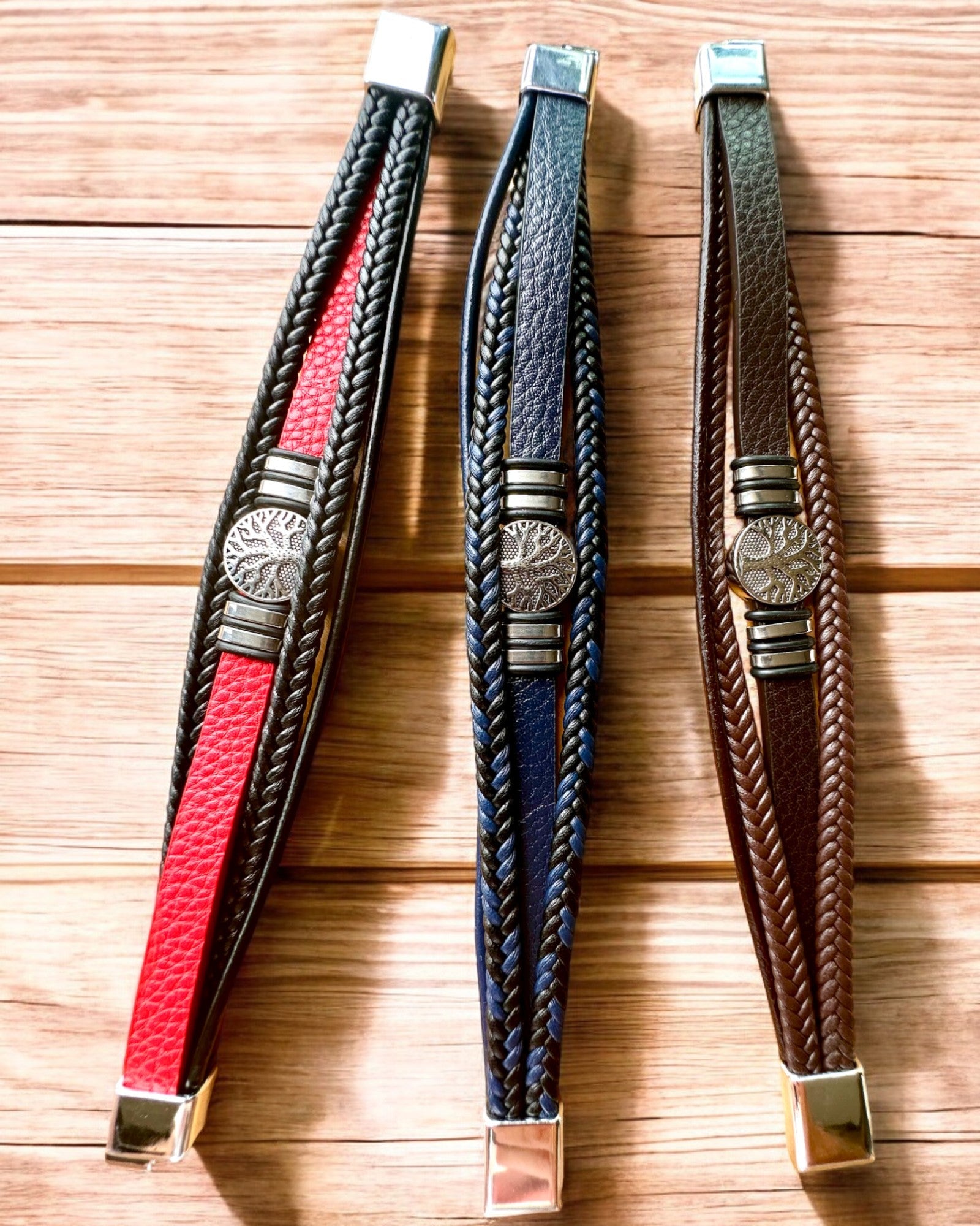 Brățară "Arborele Vieții" cu posibilitate de personalizare pentru cadou, 3 variante de culoare