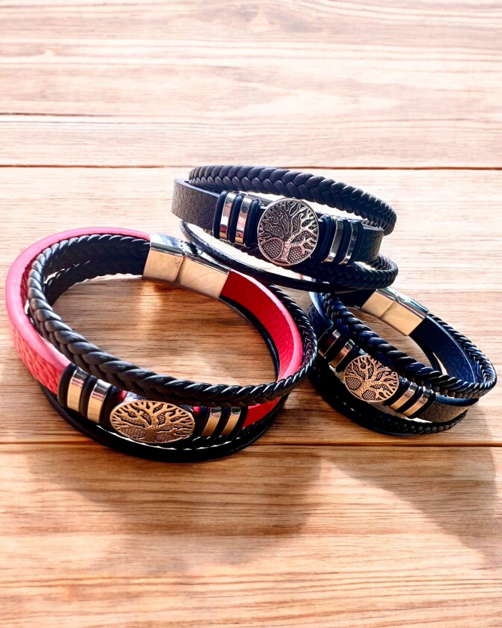 Brățară "Arborele Vieții" cu posibilitate de personalizare pentru cadou, 3 variante de culoare