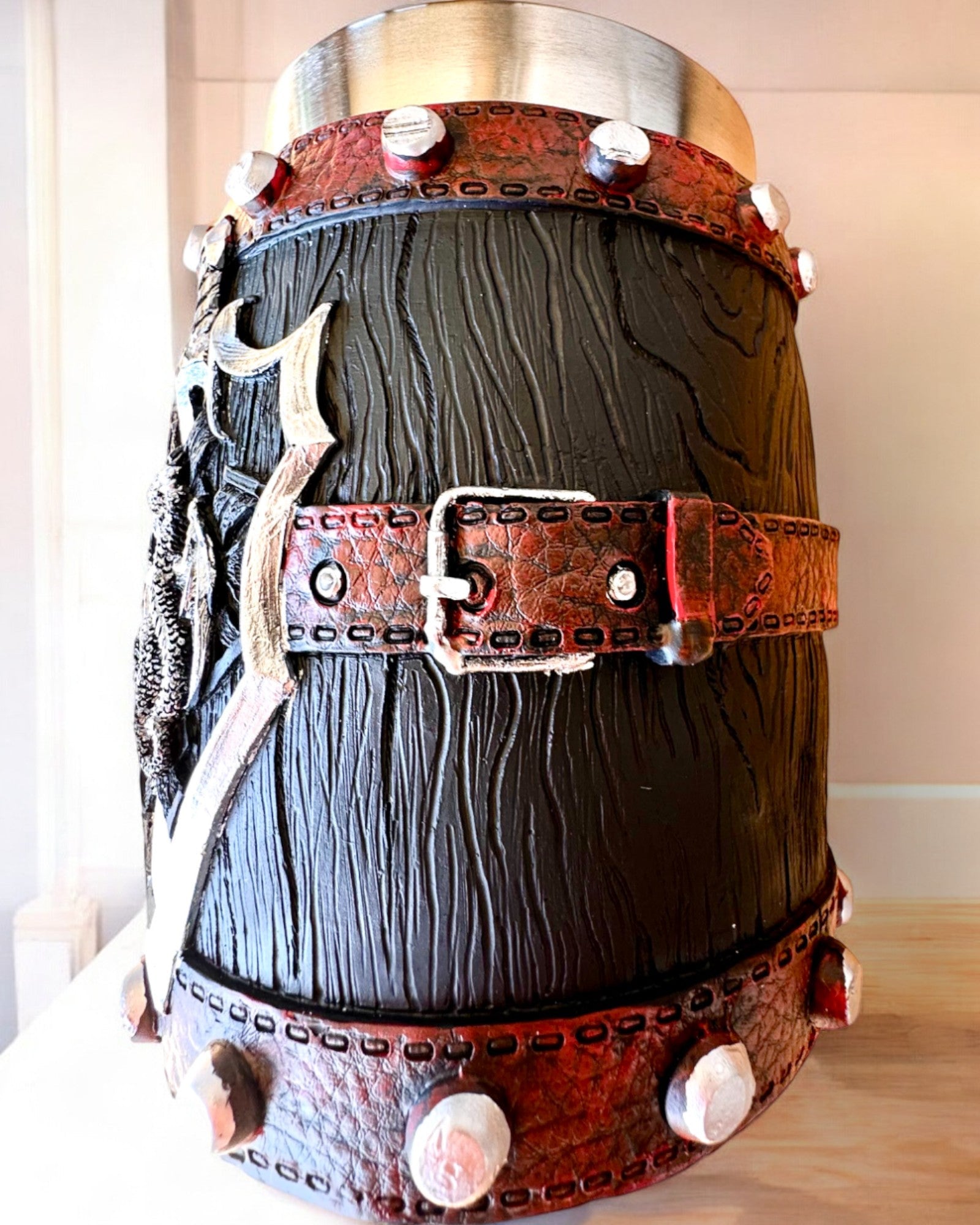 Temný Korbel Dračího Válečníka – Objem 600 ml, s Možností Gravírování jako Dárek