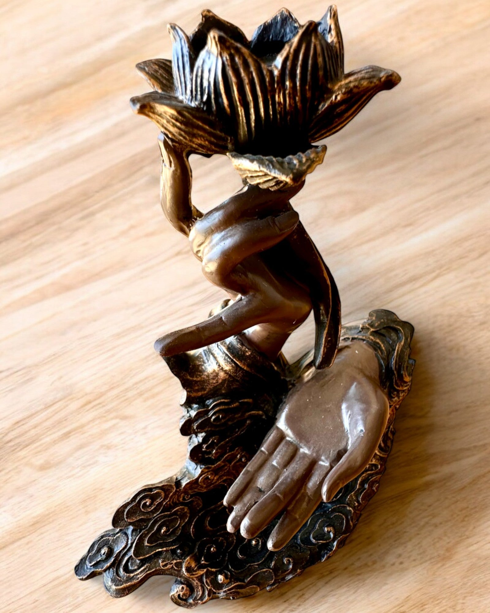 Mistyczna Dłoń, Kadzielnica, uchwyt na kadzidło z Przepływem, możliwość personalizacji grawerem na prezent