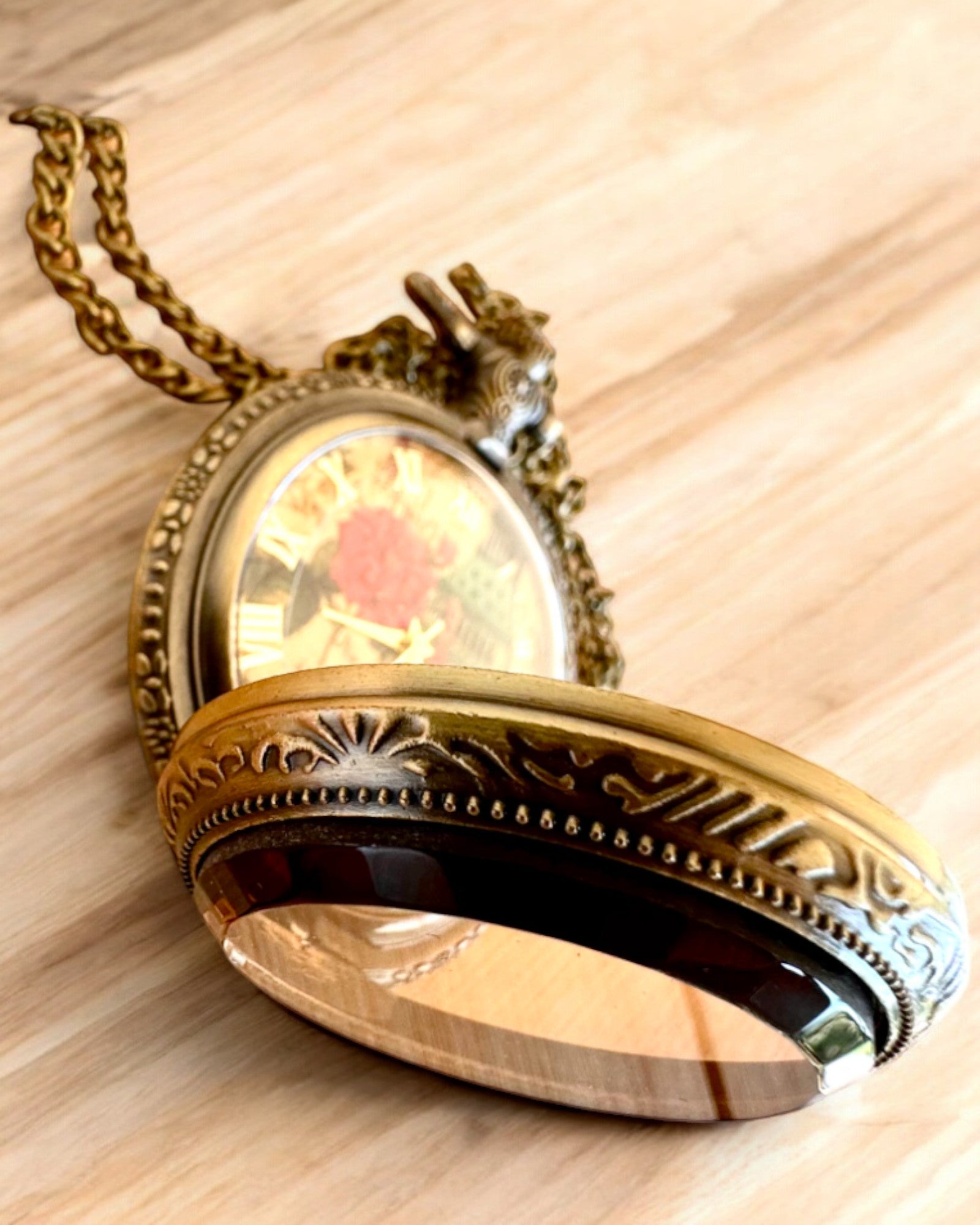 Kapesní hodinky "Vintage Charm" personalizace gravírováním jako dárek