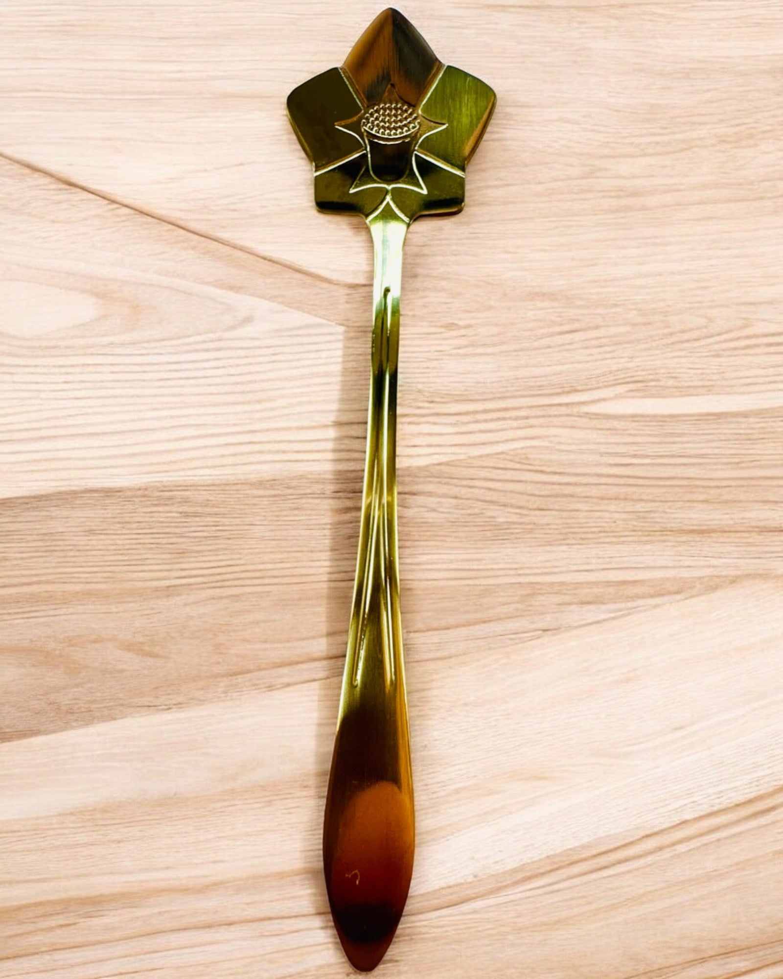 Sada lžiček "Květinová rapsodie" - personalizace gravírováním jako dárek, 2 varianty na výběr