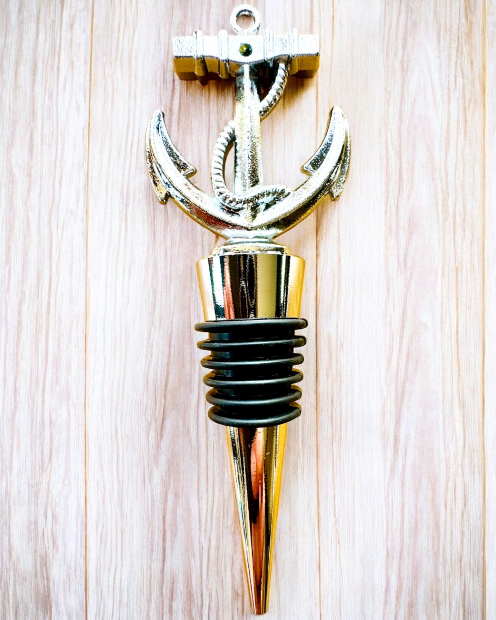 Kotwica Smaku - Zátka na Víno s Možností Gravírování