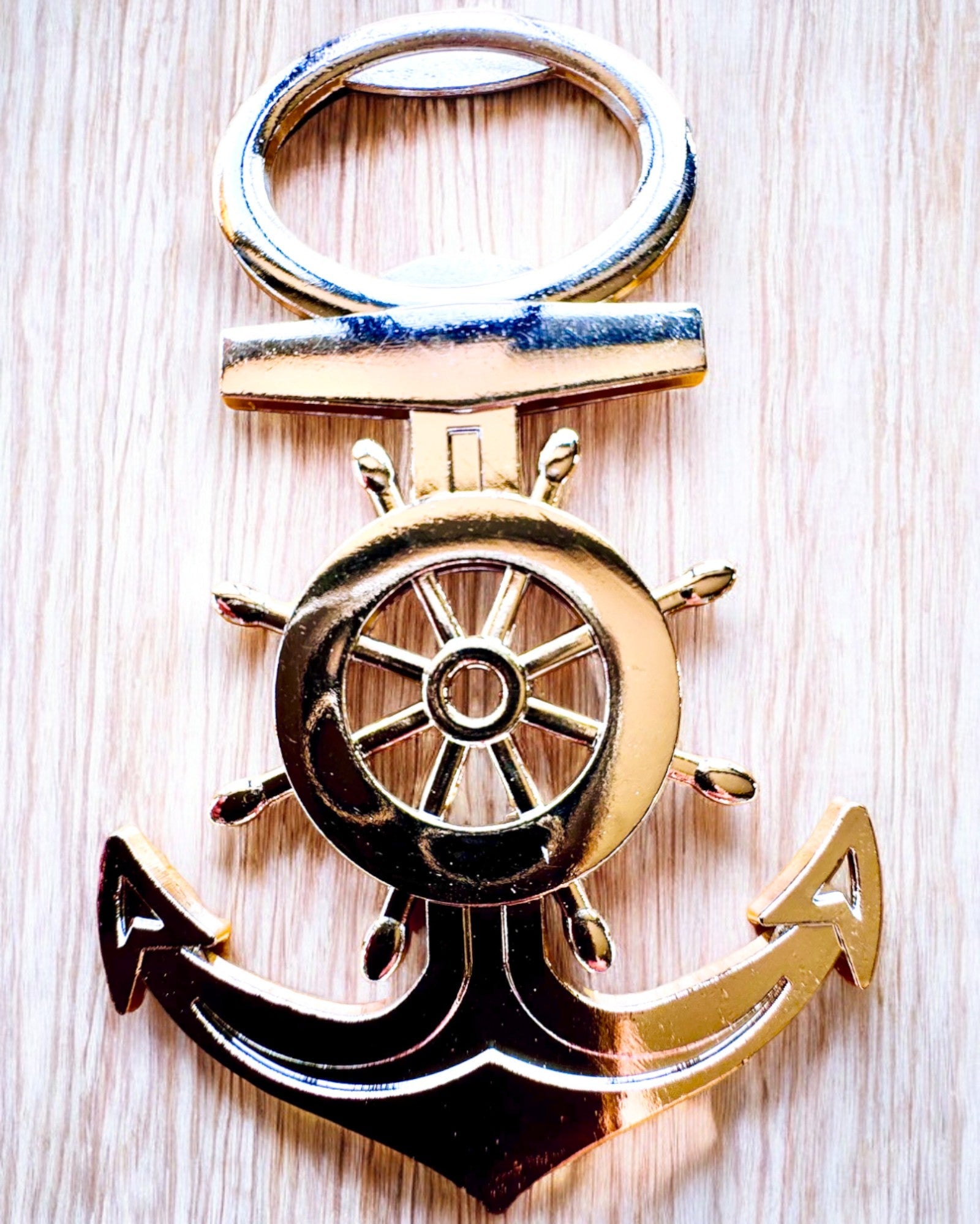 Deschizător de sticle Căpitan - posibilitate de personalizare cu gravură, culoare argintie