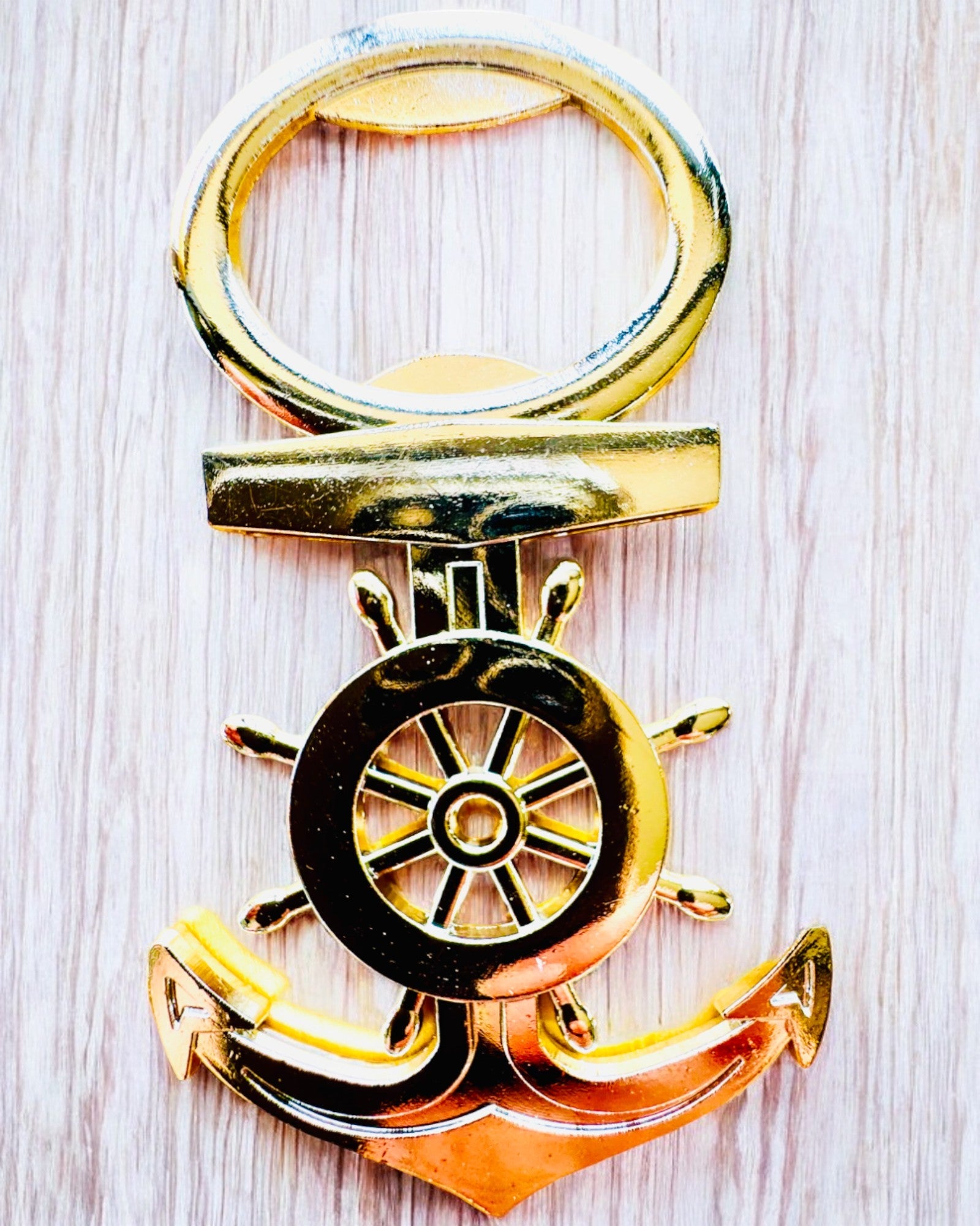 Deschizător de sticle Căpitan - posibilitate de personalizare cu gravură, culoare argintie