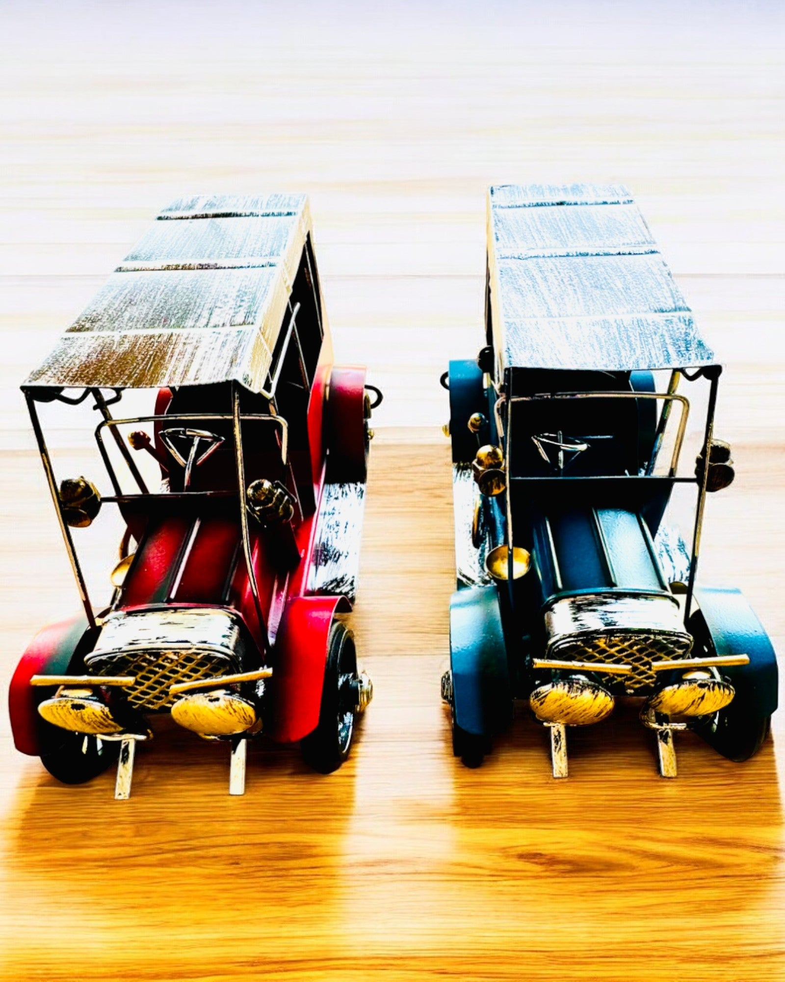 Classic Retro Car Model - Three Variants with Engraving Option for a Gift