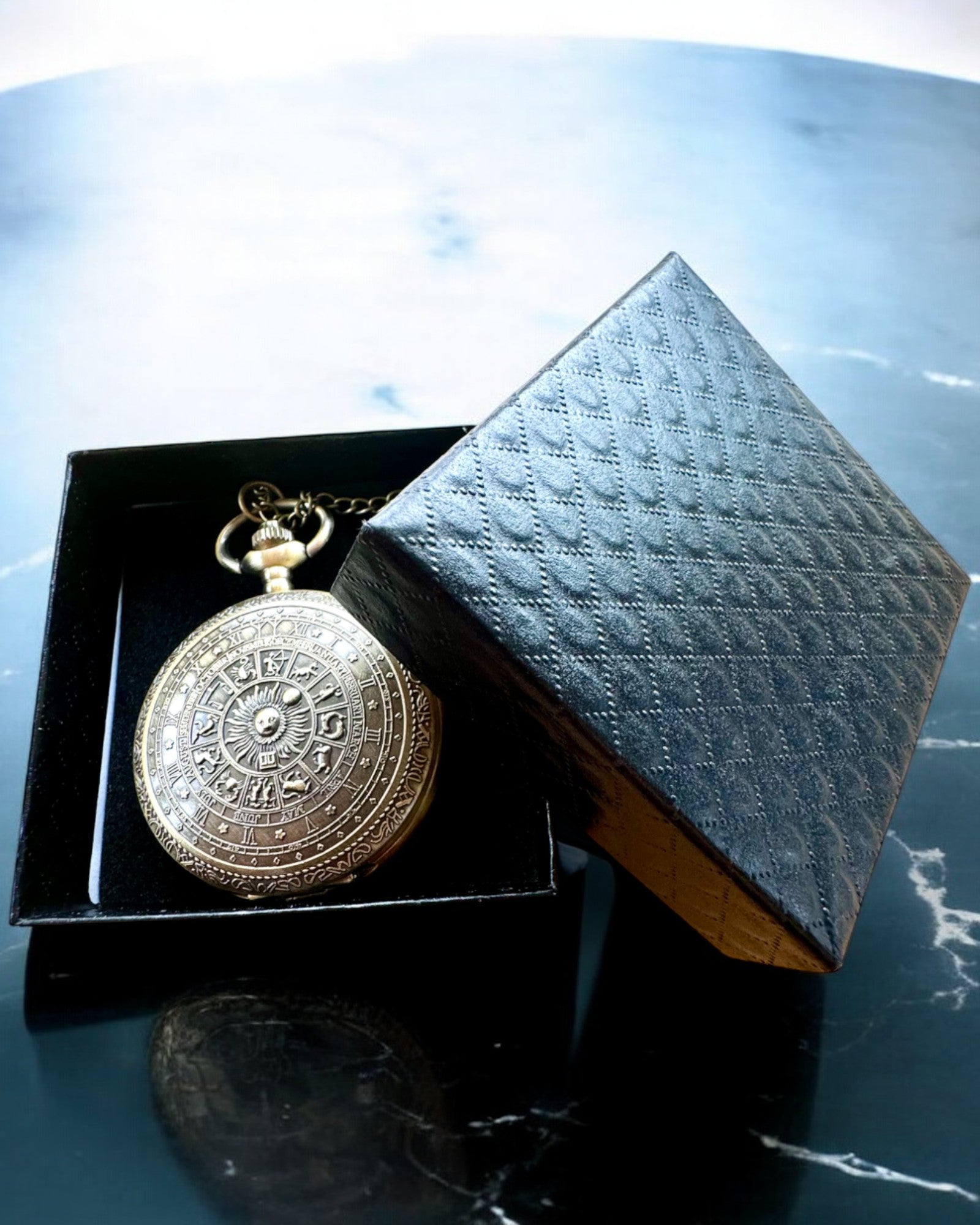 Ceas de buzunar „Astro Retro Antyczny Styl” – cu opțiune de gravare pentru cadou