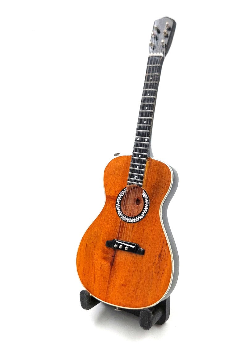 Mini gitara klasyczna 15cm w stylu Paco de Lucia z możliwością personalizacji grawerem