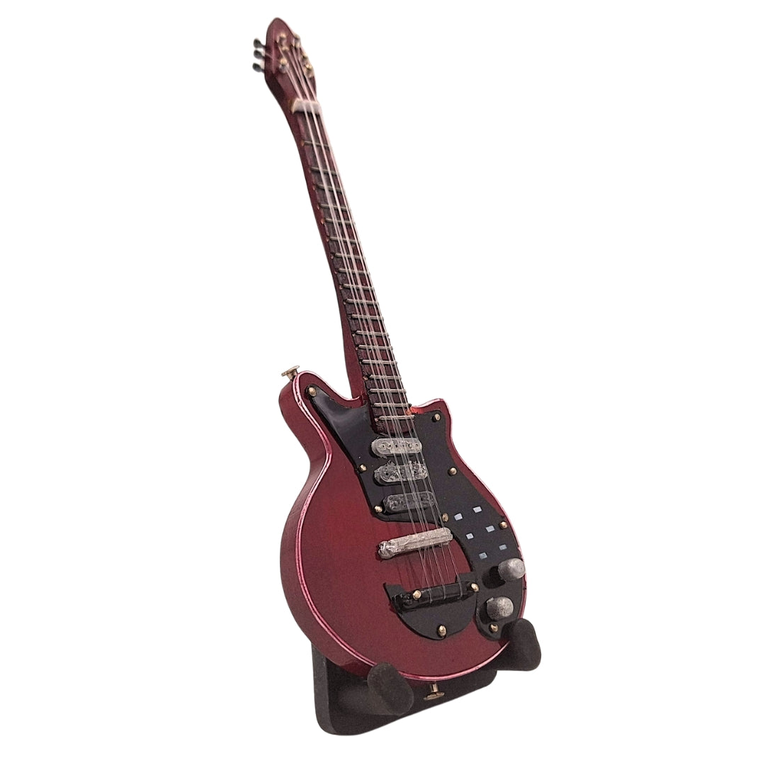 Mini gitara 15cm w stylu Briana May'a z możliwością personalizacji grawerem
