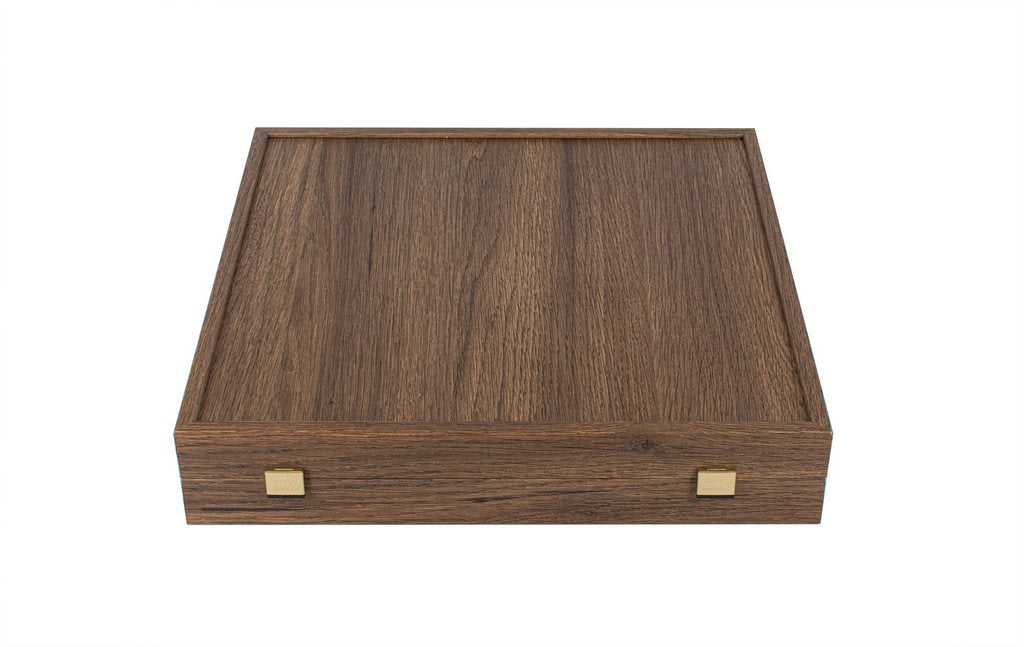 Exkluzivní kovové šachy Renesance S9BRGS 36x36 cm zlatostříbrné s možností personalizace gravírováním