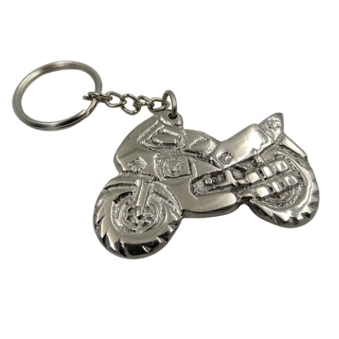 Breloc metalic pentru motocicletă MT203, cu posibilitate de personalizare prin gravură