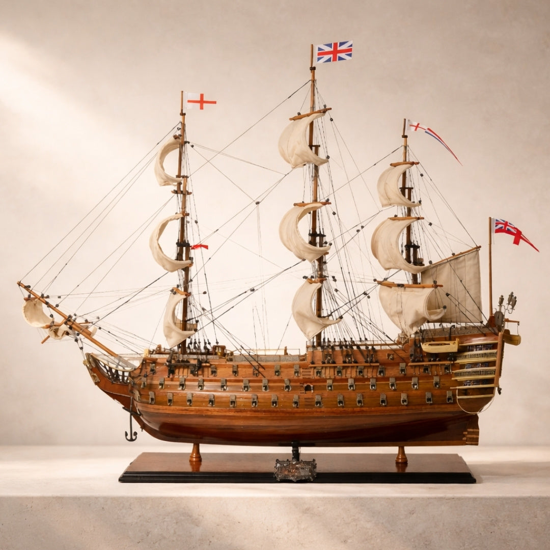 Exclusive model of the HMS Victory sailing ship VIC80R