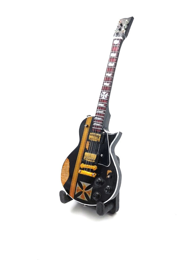 Mini gitara kolekcjonerska 15 cm w stylu James Hetfield z możliwością personalizacji grawerem