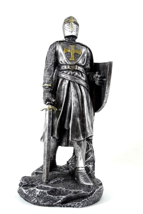 Figurka křižáckého rytíře 30 cm s gravírováním