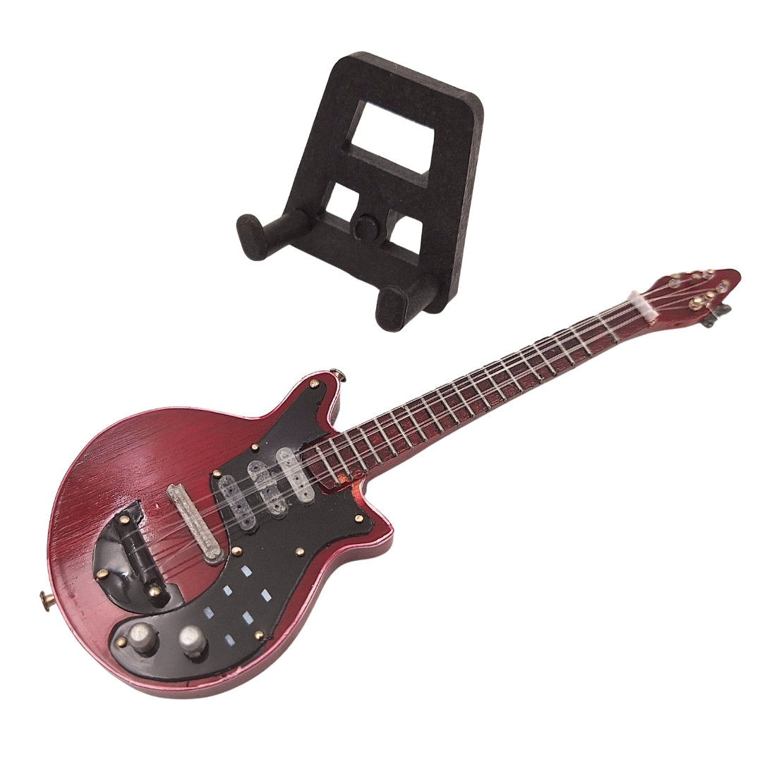 Mini gitara 15cm w stylu Briana May'a z możliwością personalizacji grawerem