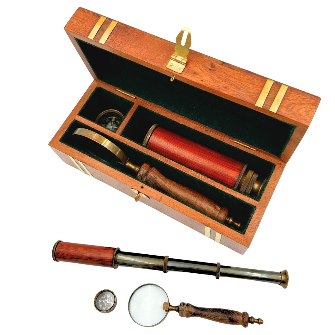 Set cadou retro exclusivist cu gravură