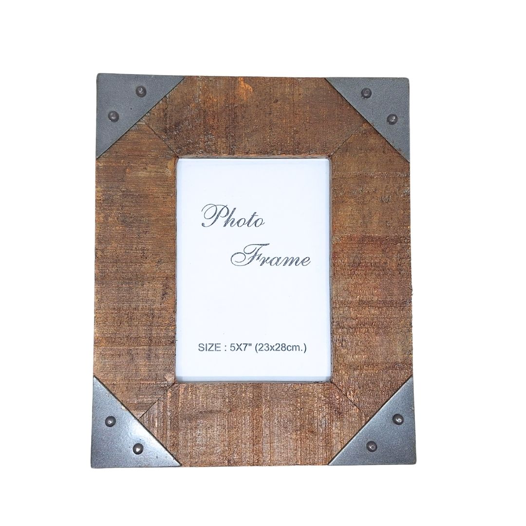 Drewniana ramka na zdjęcia 13 x 18 cm z możliwością personalizacji grawerem