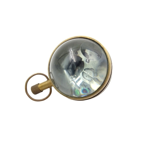 Ceas miniatural din alamă CLK-0569, cu gravură personalizată