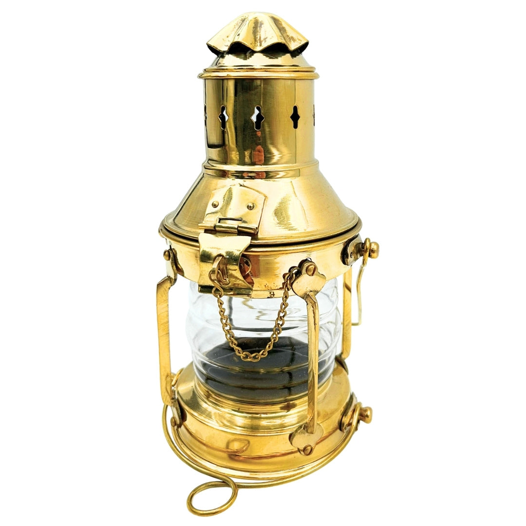 Mosiężna Lampa Naftowa Retro SL10 z Możliwością Personalizacji Grawerem