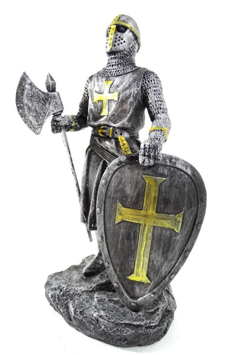 Figurka rytíře - křižáka 18 cm s možností personalizace gravírováním