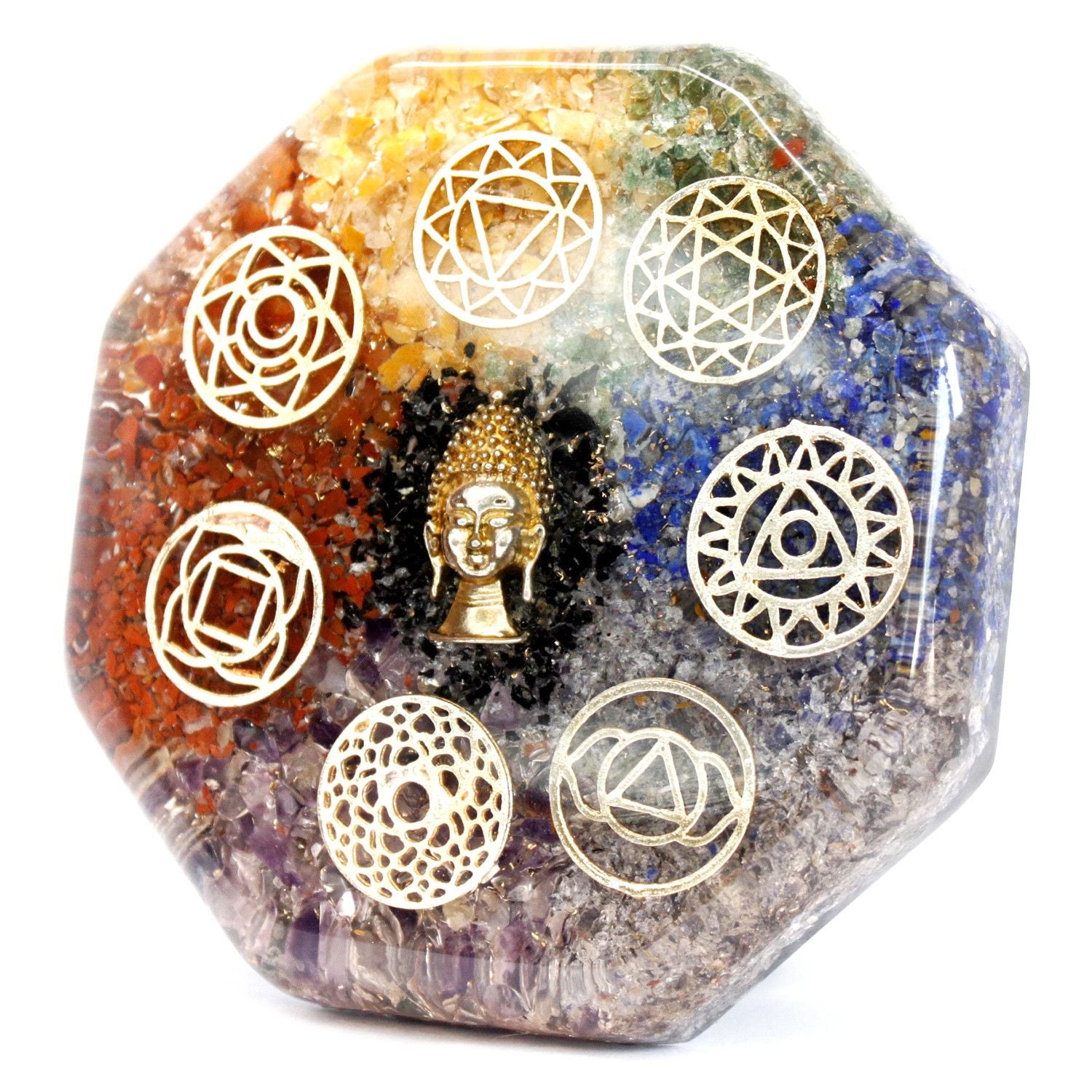 Orgonitový stolní napájecí balíček - Buddha čakra