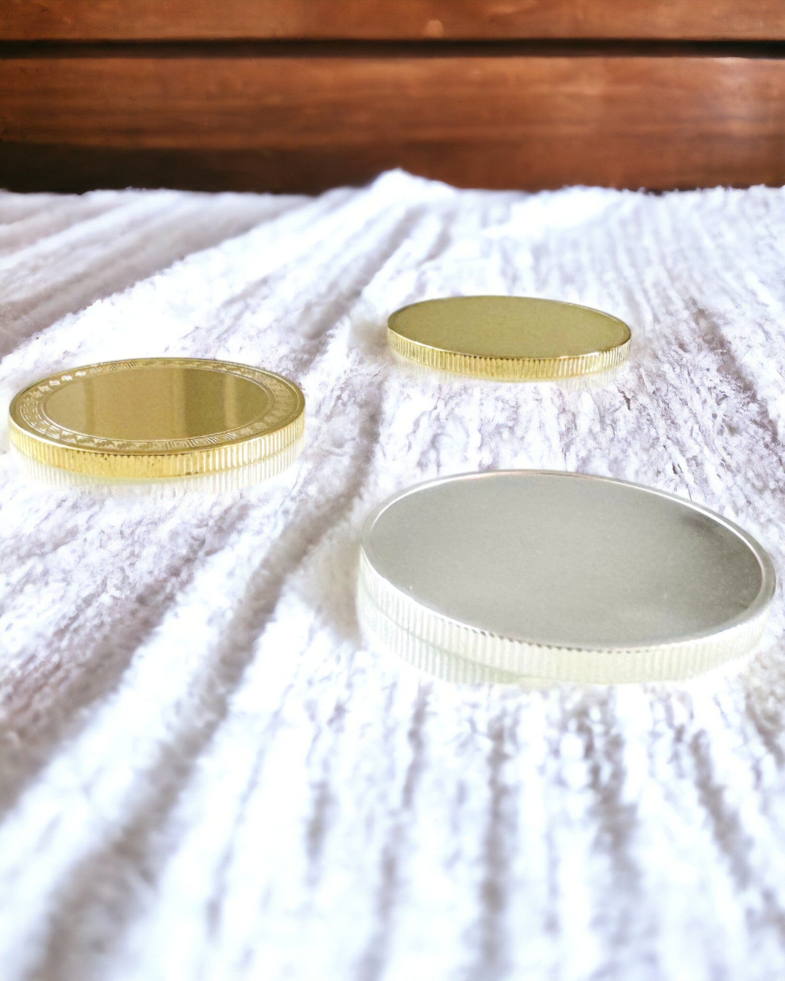 Prázdná Mince Výzvy s Možností Personalizace Gravírováním – Sběratelská, 40mm, čtyři modely