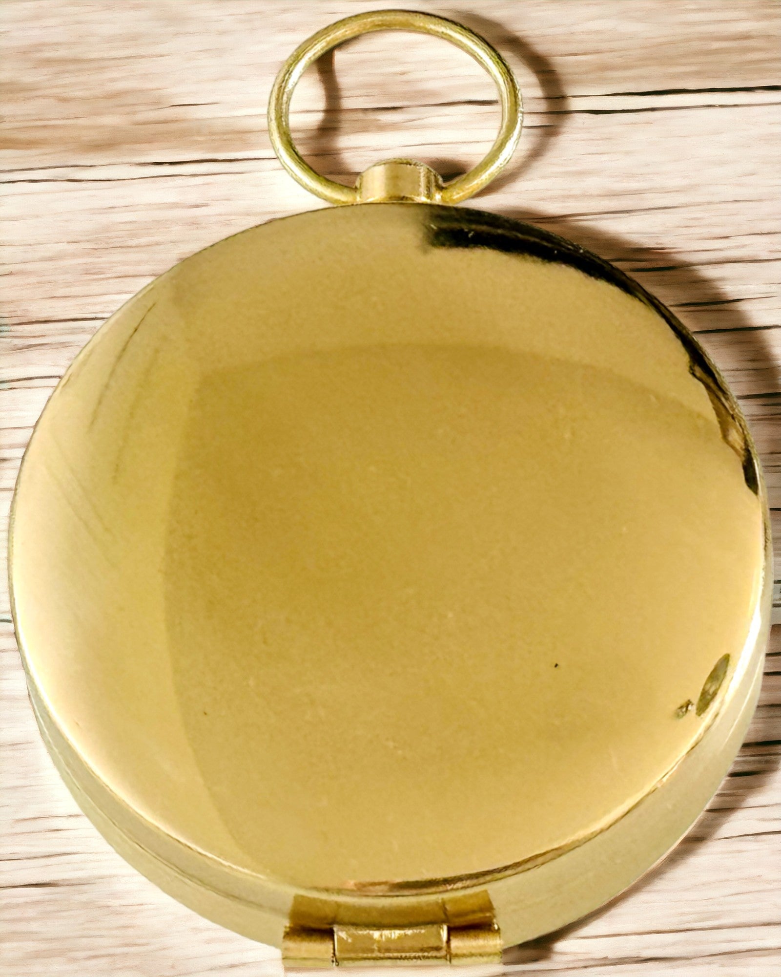 Vodotěsný Mosazný Kompas se Svítícím Efektem - Nezbytnost pro Pěší Turistiku a Kempování, personalizace gravírováním