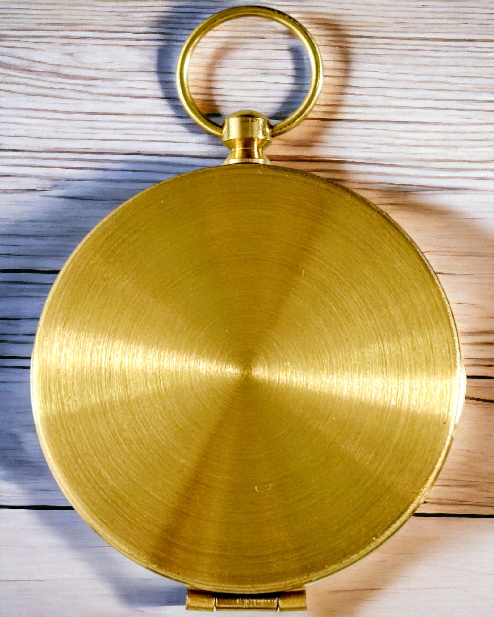 Vodotěsný Mosazný Kompas se Svítícím Efektem - Nezbytnost pro Pěší Turistiku a Kempování, personalizace gravírováním