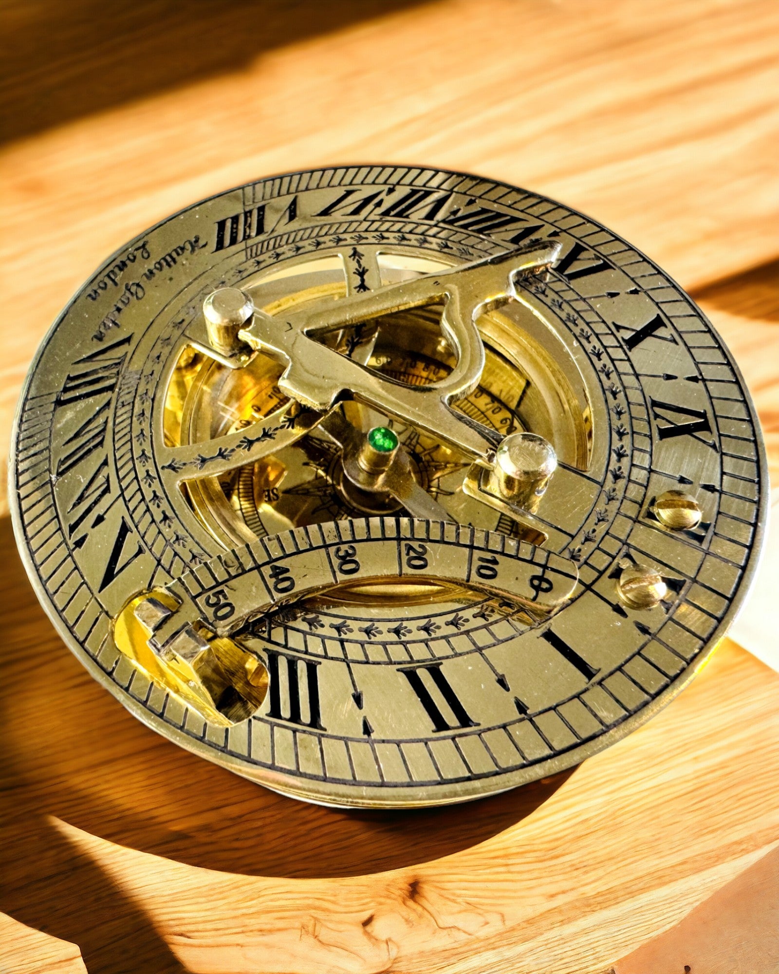 Námořní kompas se sextantem a možností personalizace - Námořní XL