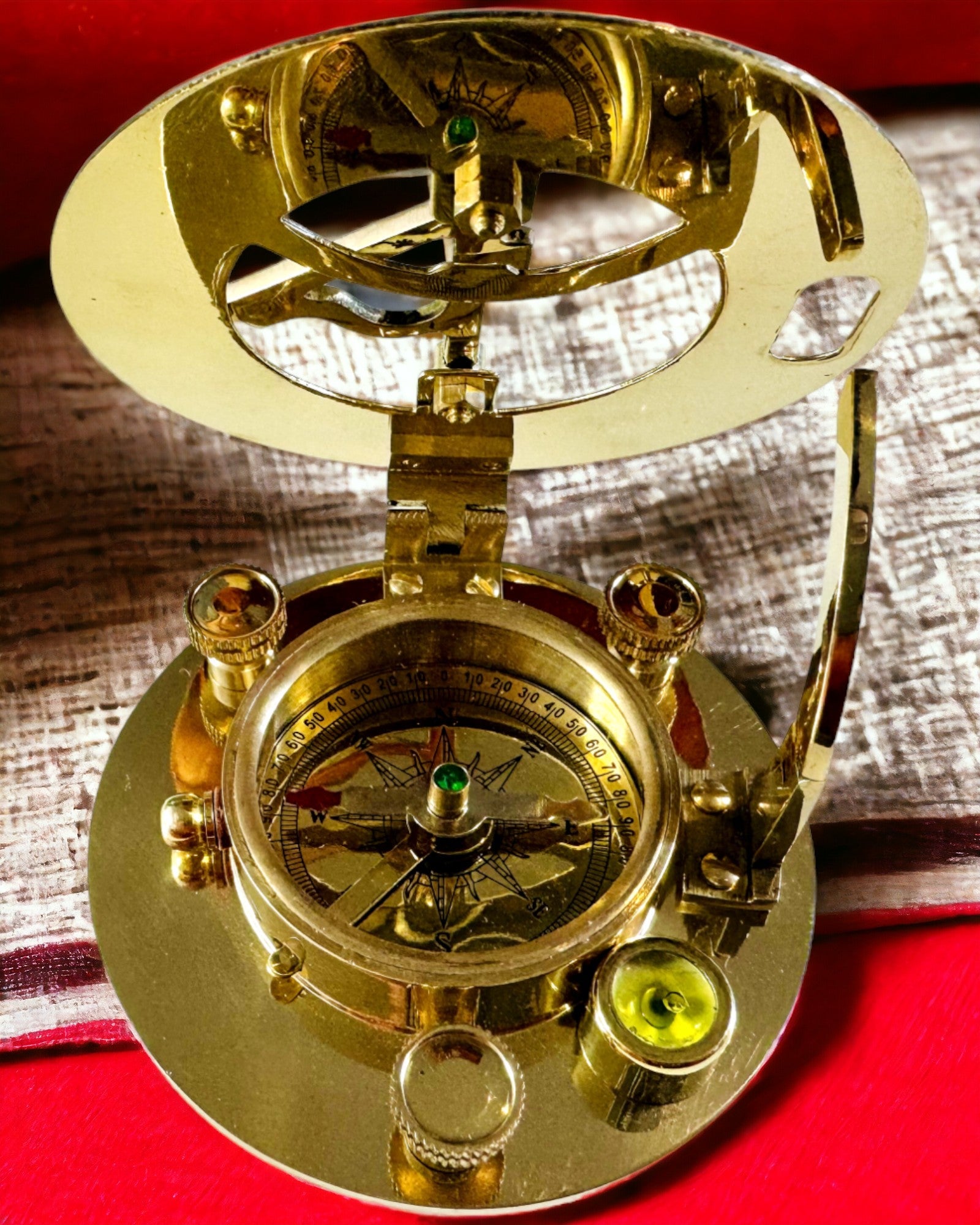 Námořní kompas se sextantem a možností personalizace - Námořní XL