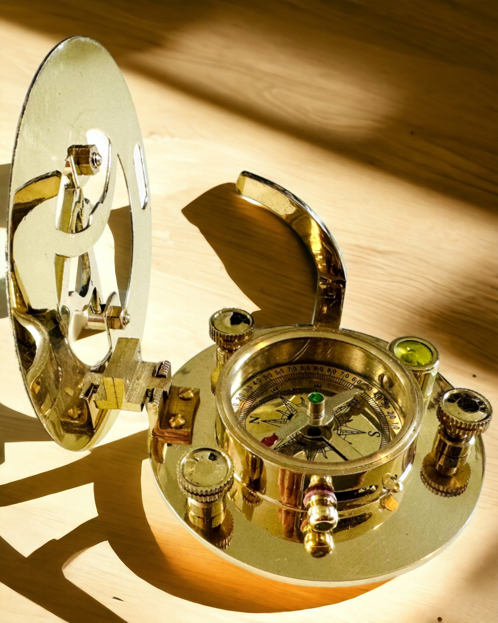 Námořní kompas se sextantem a možností personalizace - Námořní XL