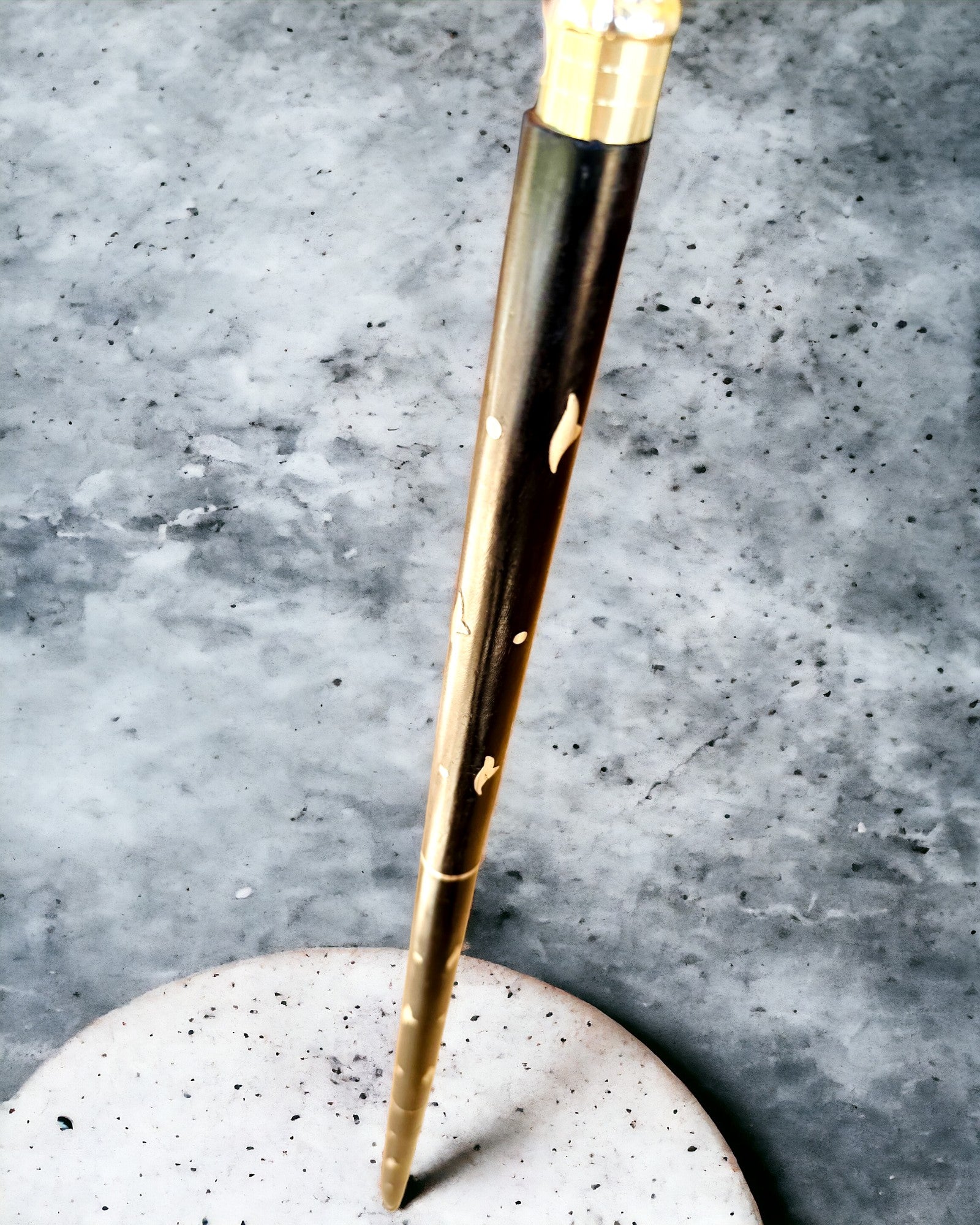 Laska procházková "Jaguar Elegance" z mangového dřeva - možnost personalizace gravírováním