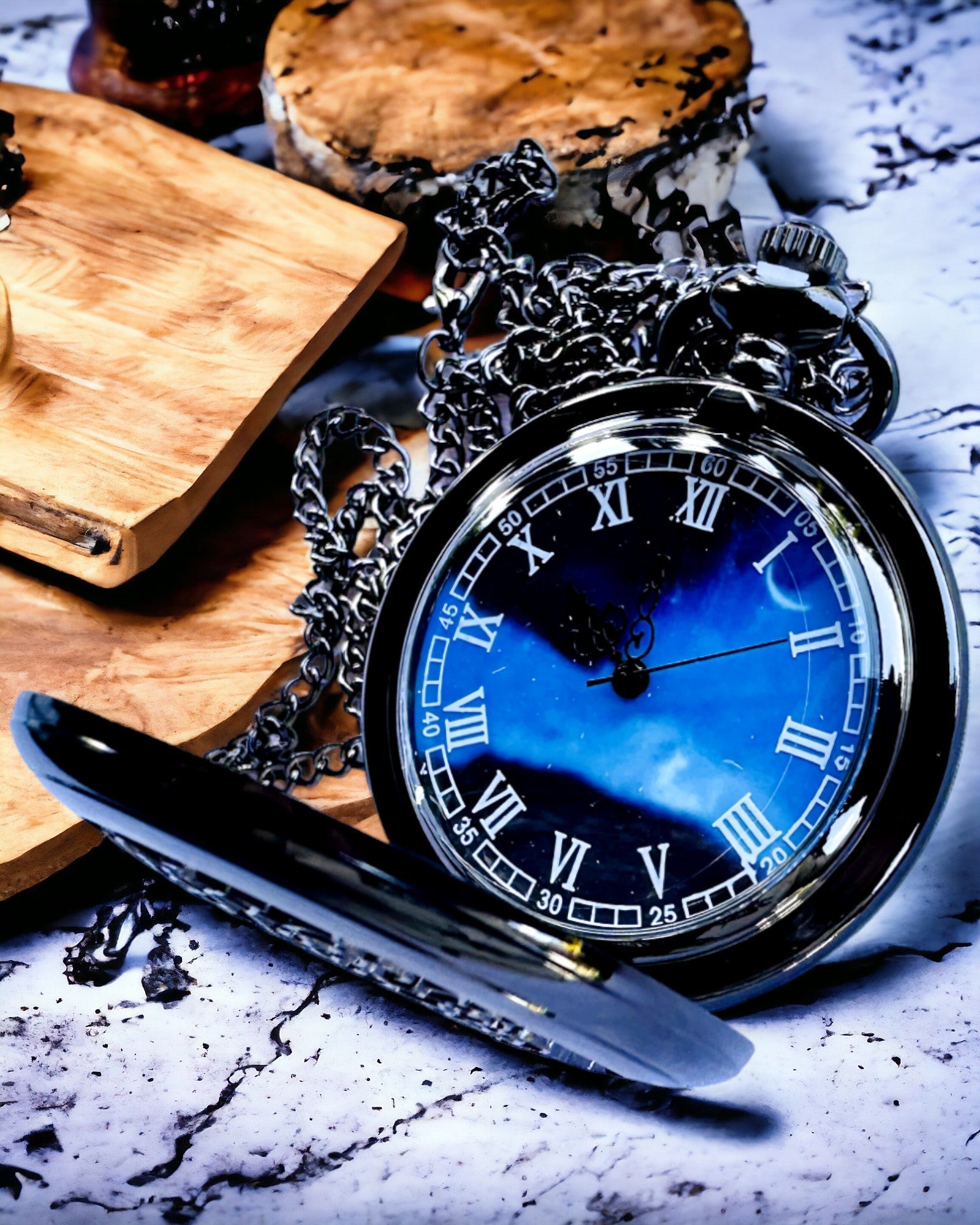 Pocket Watch "Eternum", personalized gift with engraving