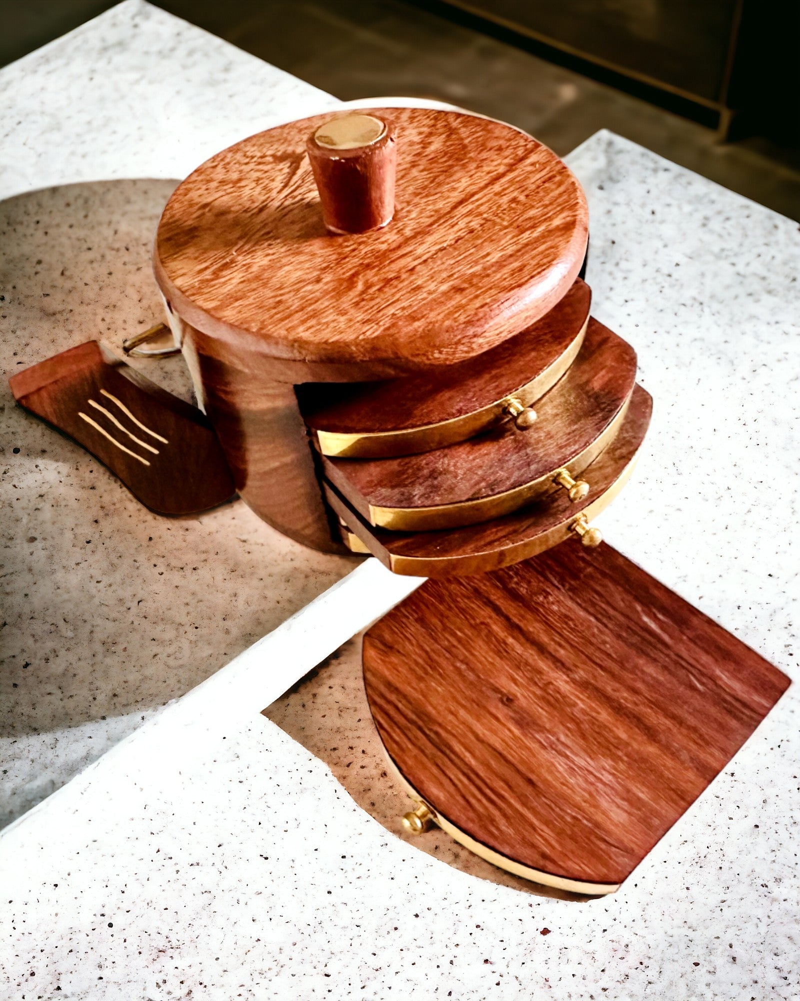 Ретро дерев'яний "Чайник" з опцією гравіювання