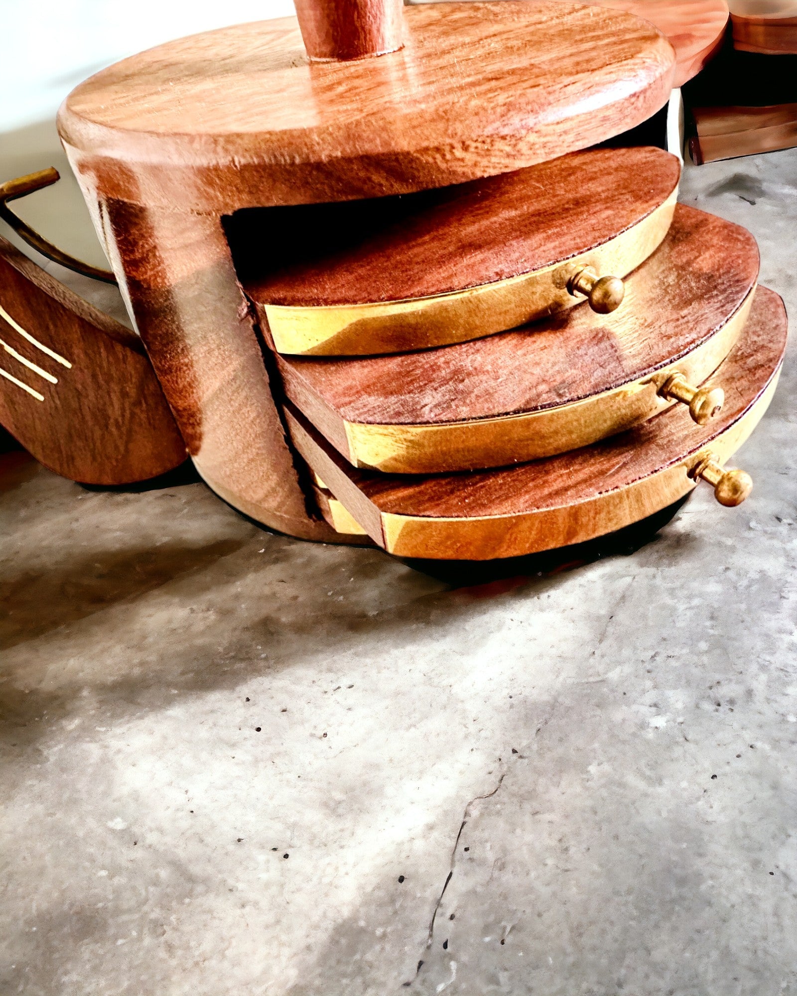 Ретро дерев'яний "Чайник" з опцією гравіювання