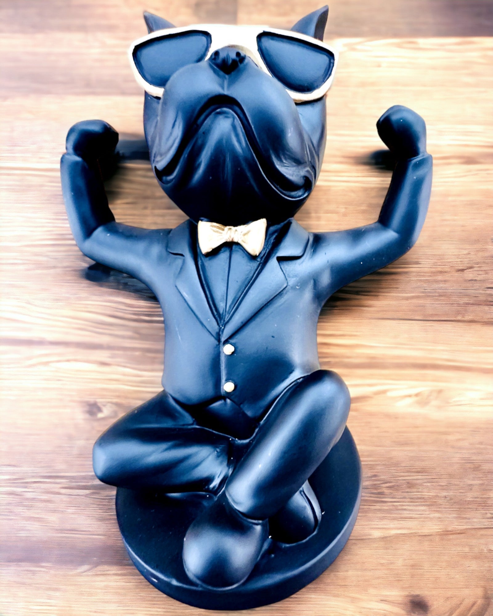 Фігурка Bulldog Elegance - Ексклюзивний тримач для келихів, можливість персоналізації гравіюванням