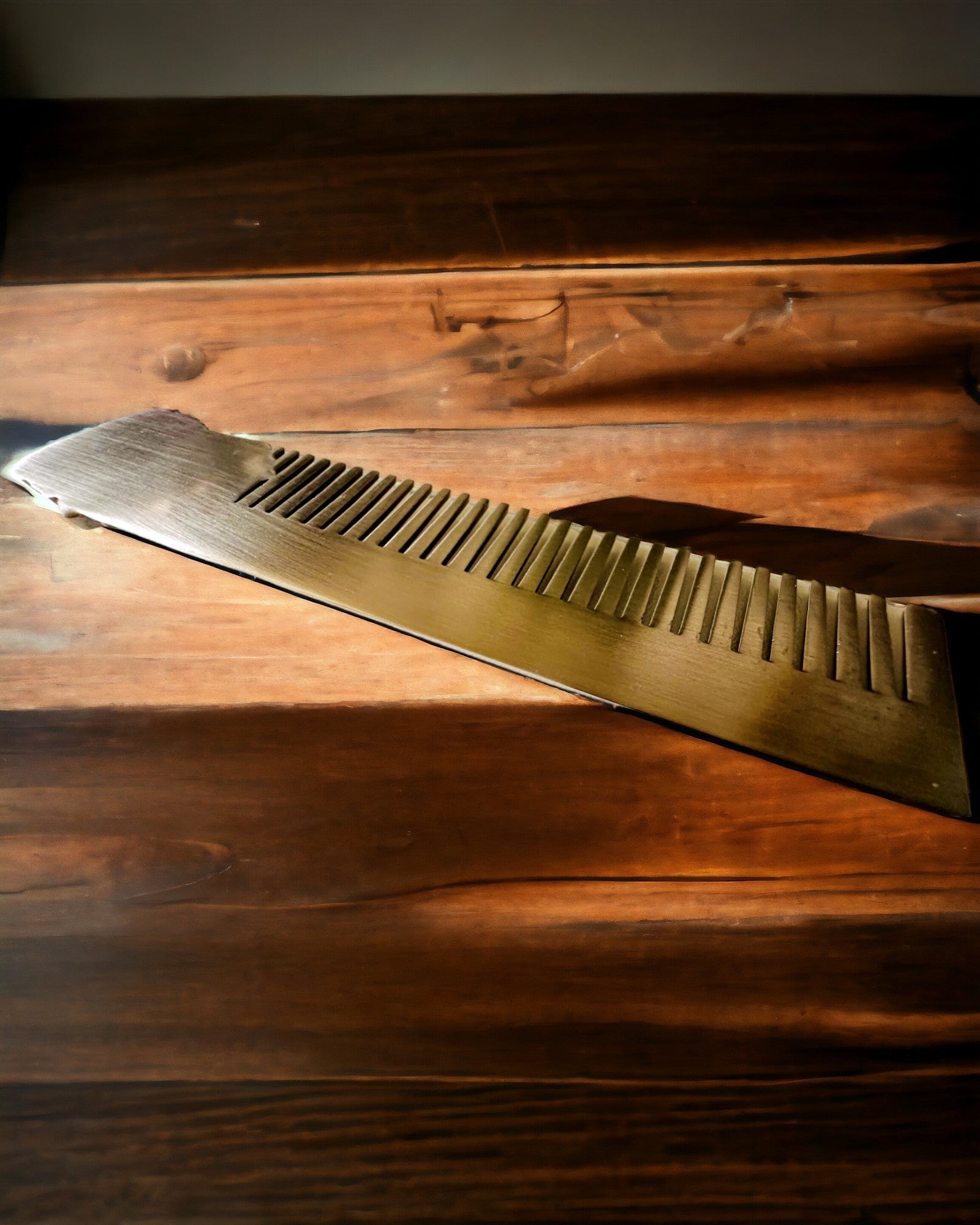 GroomMaster - Елегантний металевий гребінь з гравіюванням, персоналізація гравіюванням