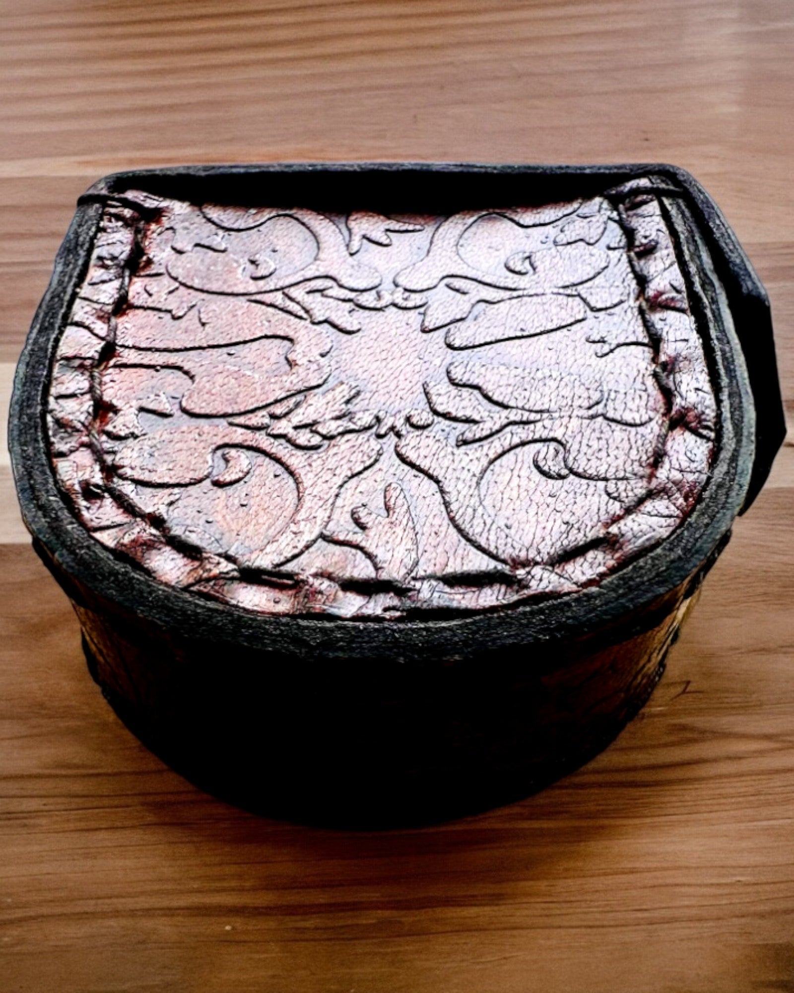 Elegantní pouzdro Maharadži na kapesní hodinky nebo kompas - možnost personalizace gravírováním