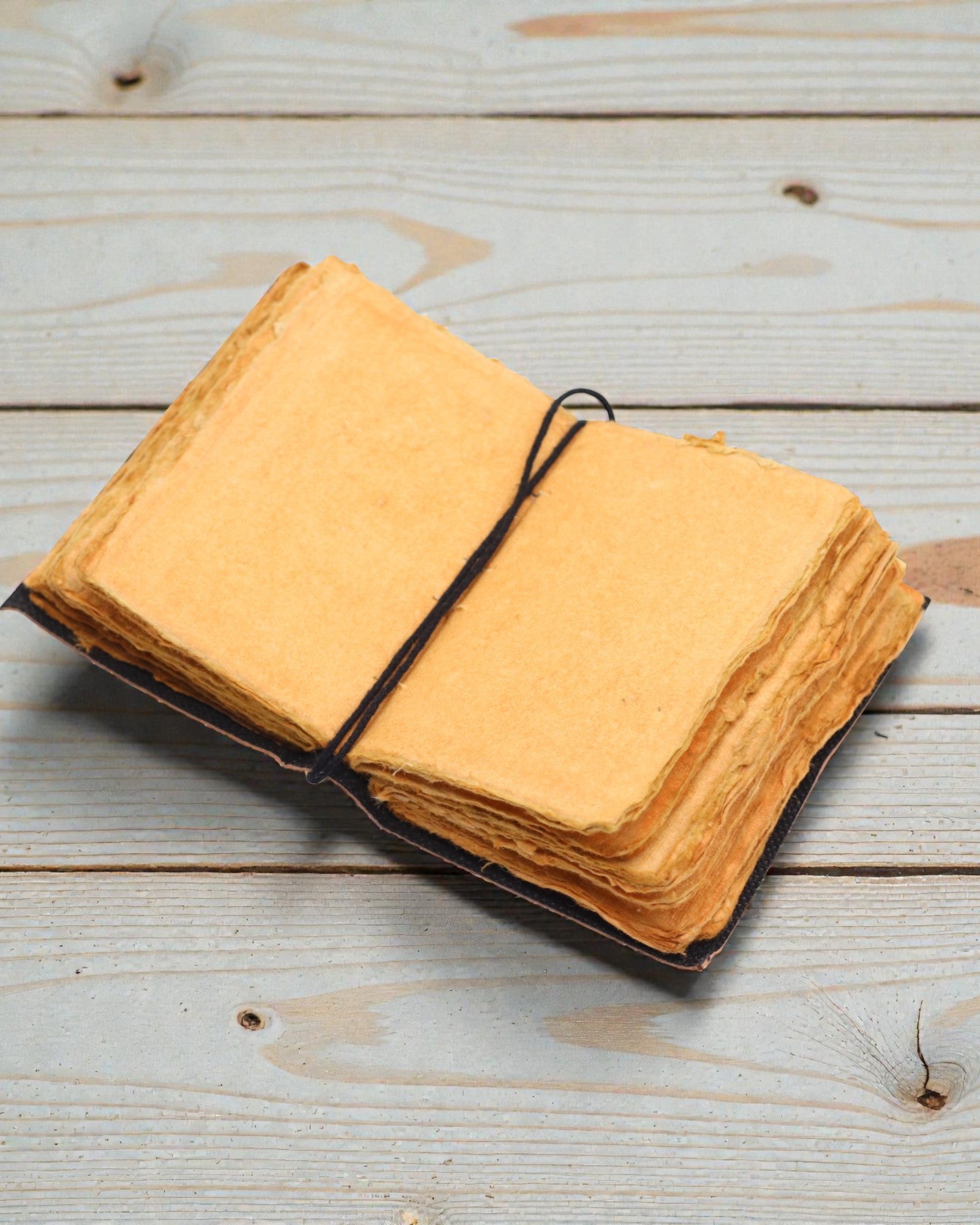 Товсті шкіряні нотатники з рваним краєм (12,7x8,9 cm) - Історії, які я розповідаю собі