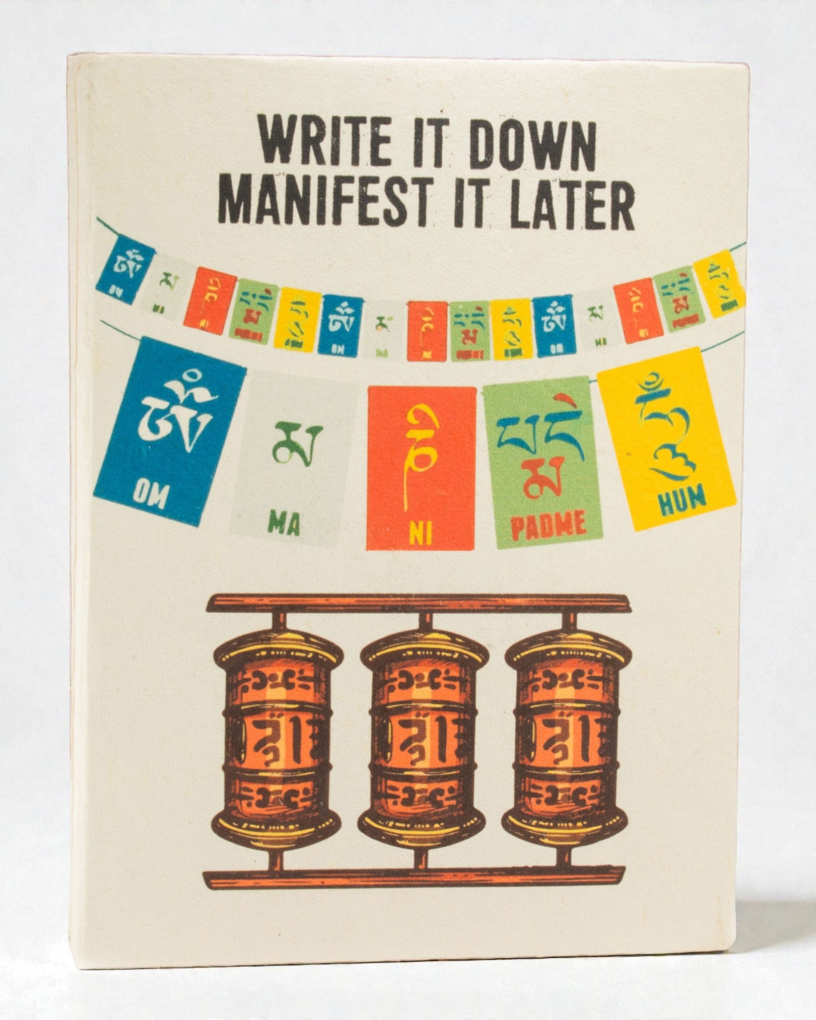 Lrg Lokta Нотатник «Натхнення» (21x15 см) - 45 аркушів - Запиши це - у комплекті закладка