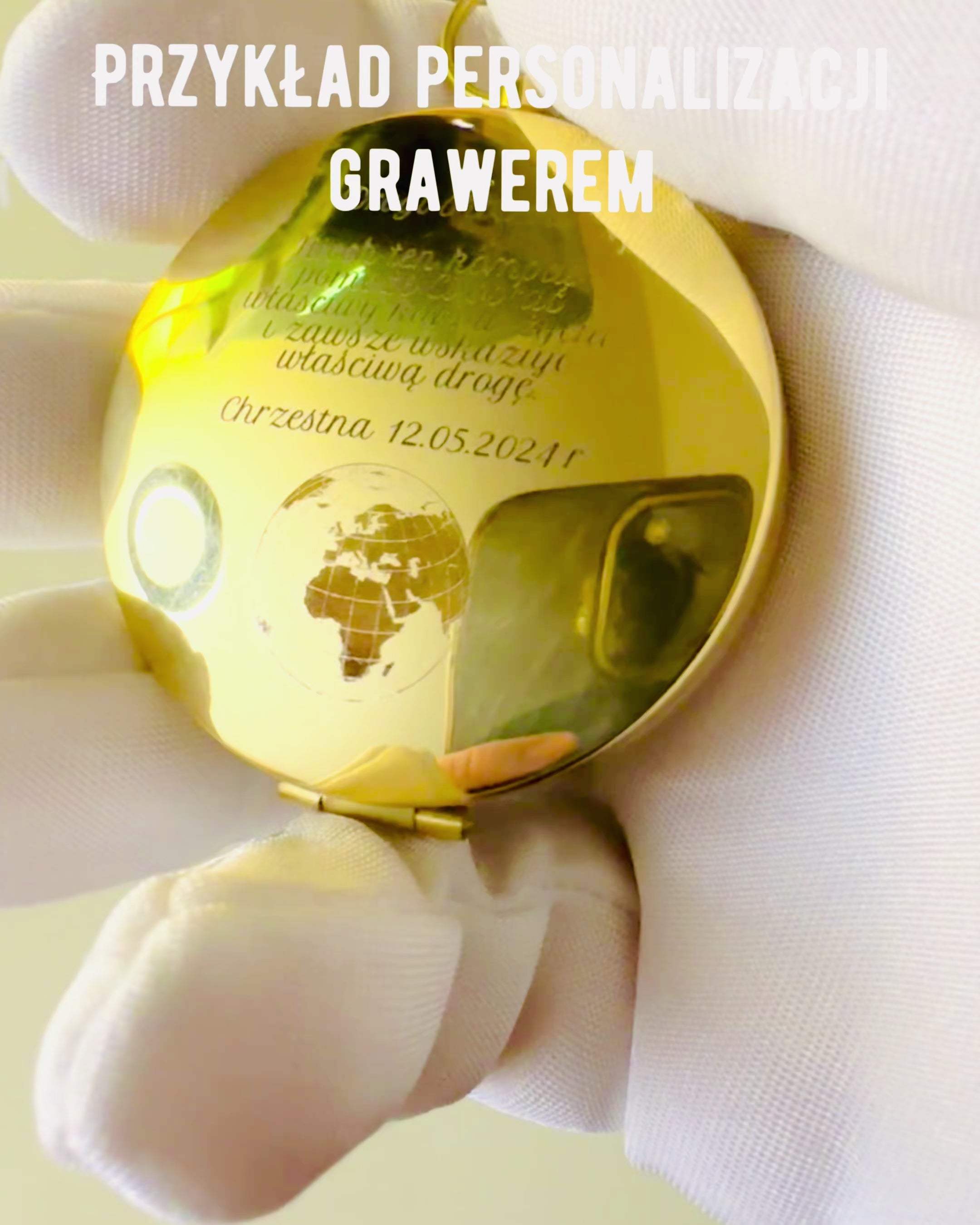 Vodotěsný Mosazný Kompas se Svítícím Efektem - Nezbytnost pro Pěší Turistiku a Kempování, personalizace gravírováním