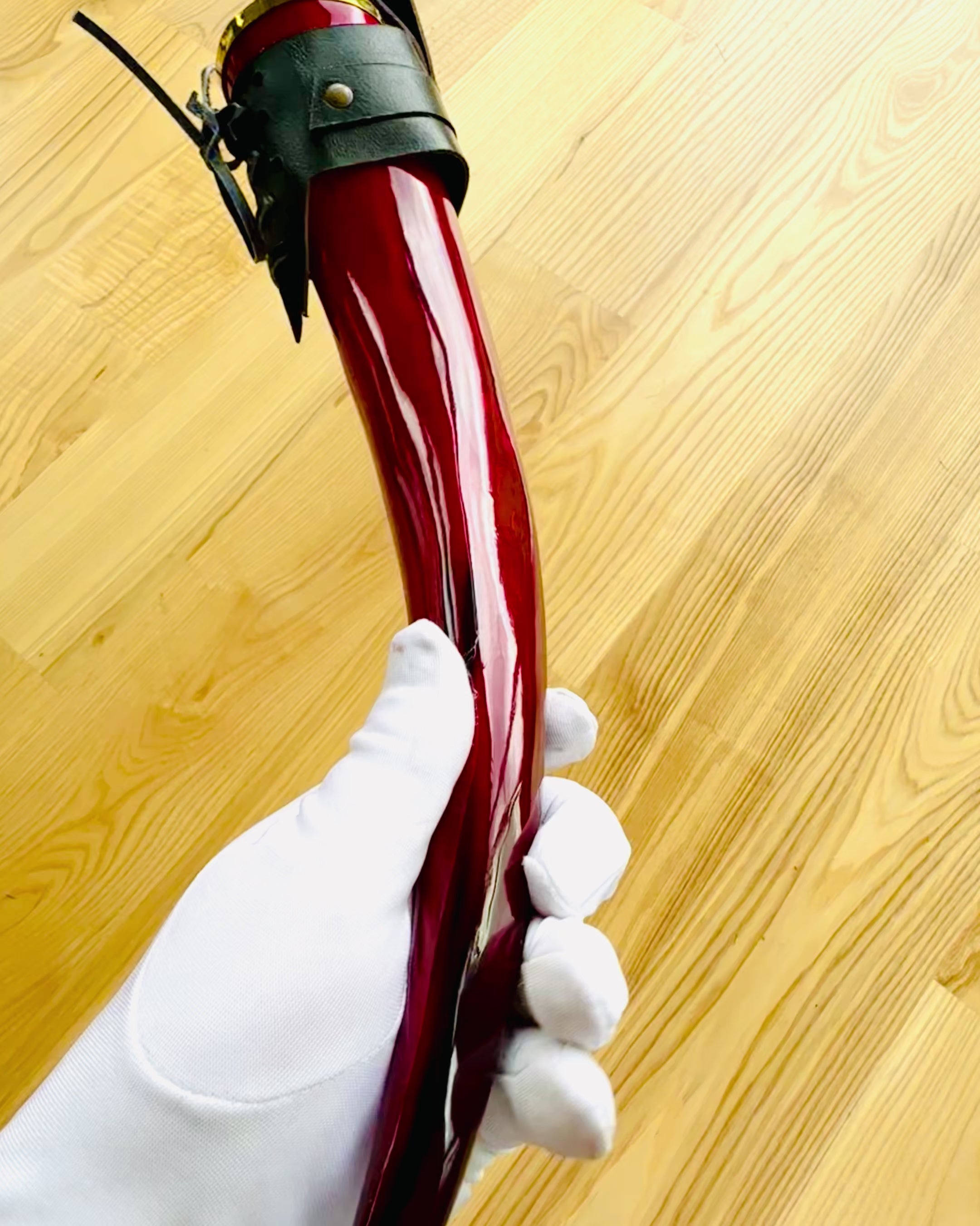 Cana de corn a războinicului - Roșu - cu posibilitate de personalizare prin gravură