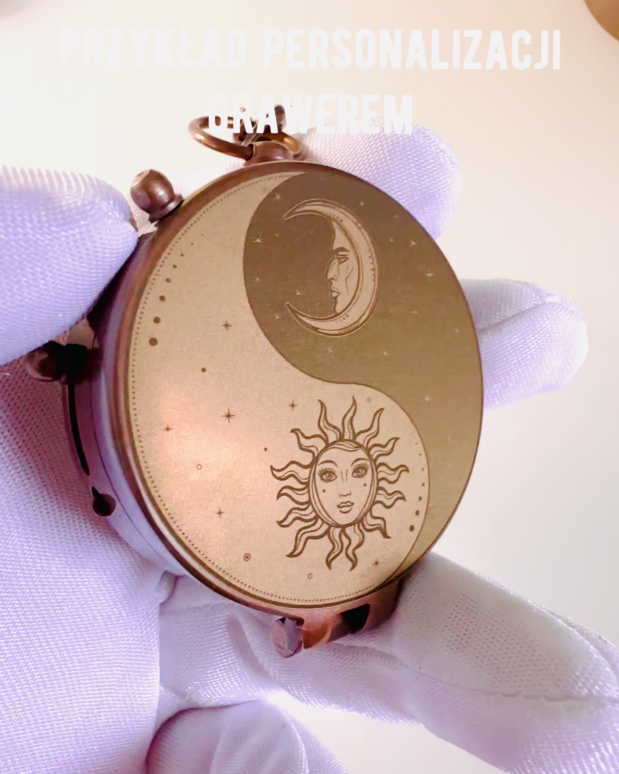 Indický Kompas „Odysseus“ – Retro Průzkumnická Perla s Možností Gravírování