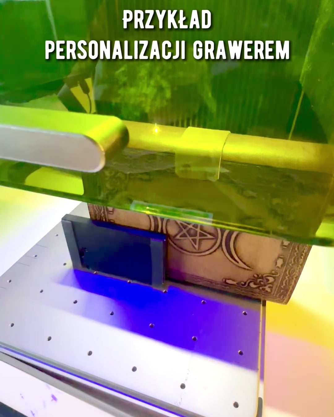Prémiový deník, antický vzor, kožený zápisník "Magická kronika" 200 stran, 2 varianty na výběr, personalizace gravírováním