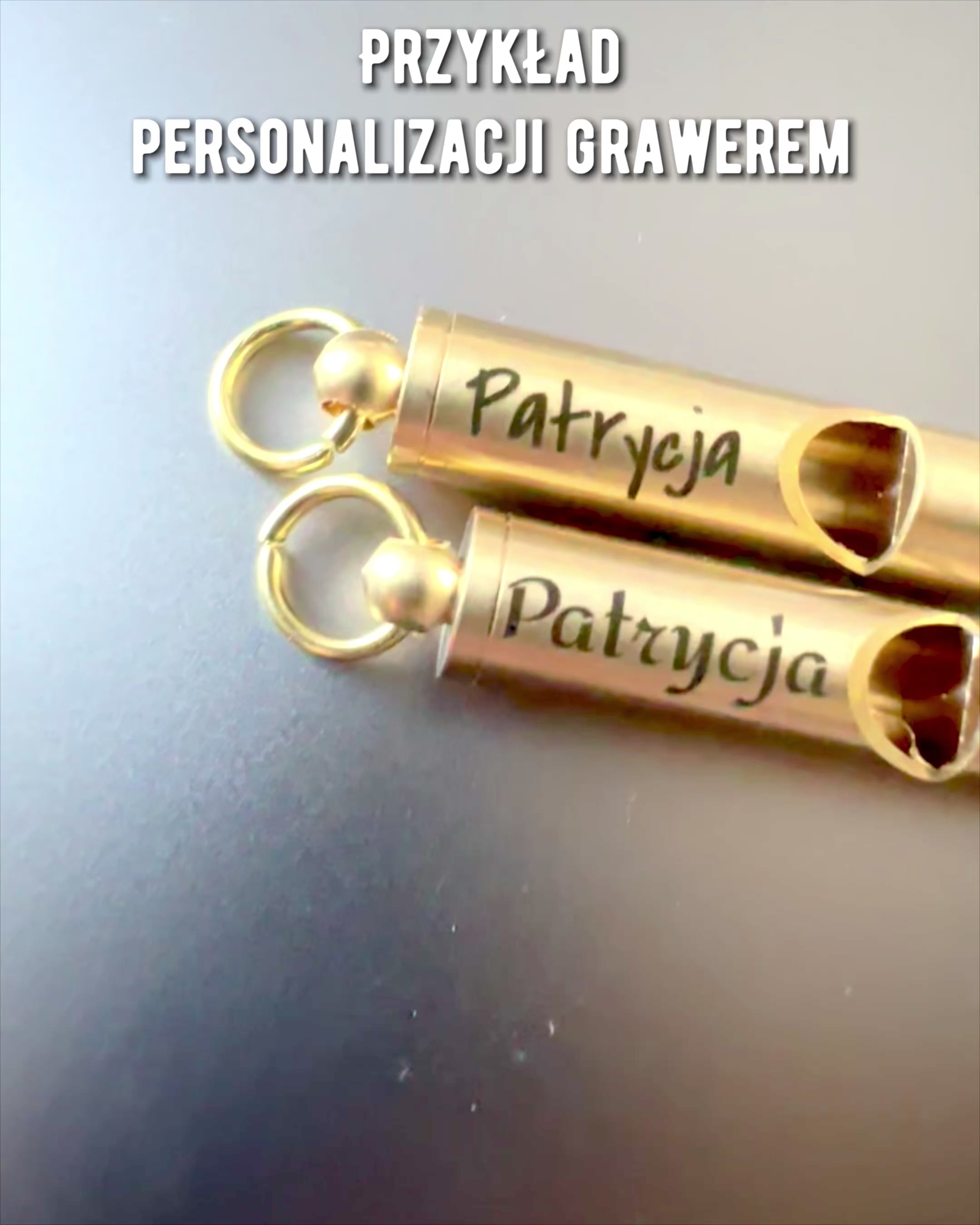 Elegantní Píšťalky - 4 Varianty píšťalky, píšťalka na výběr, s možností gravírování