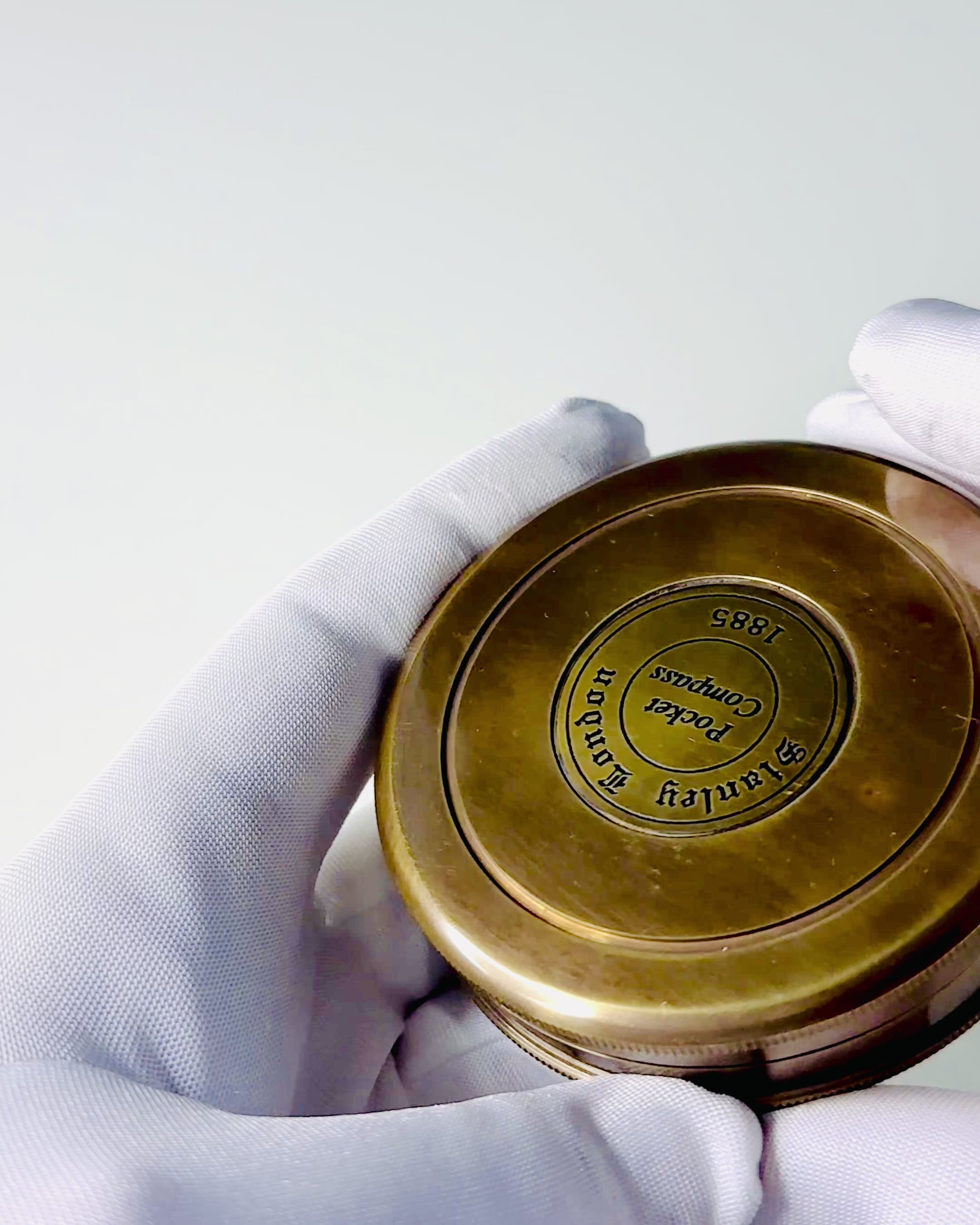 Sailing compass "Stanley Marine London" with personalization option, 2 variants to choose from