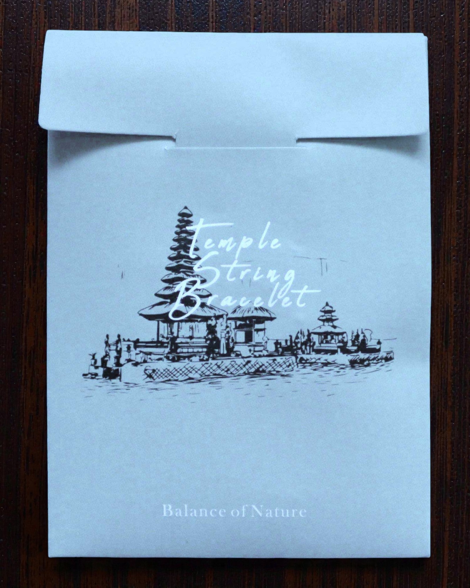 Chrámový šňůrkový náramek Yin Yang – rovnováha přírody