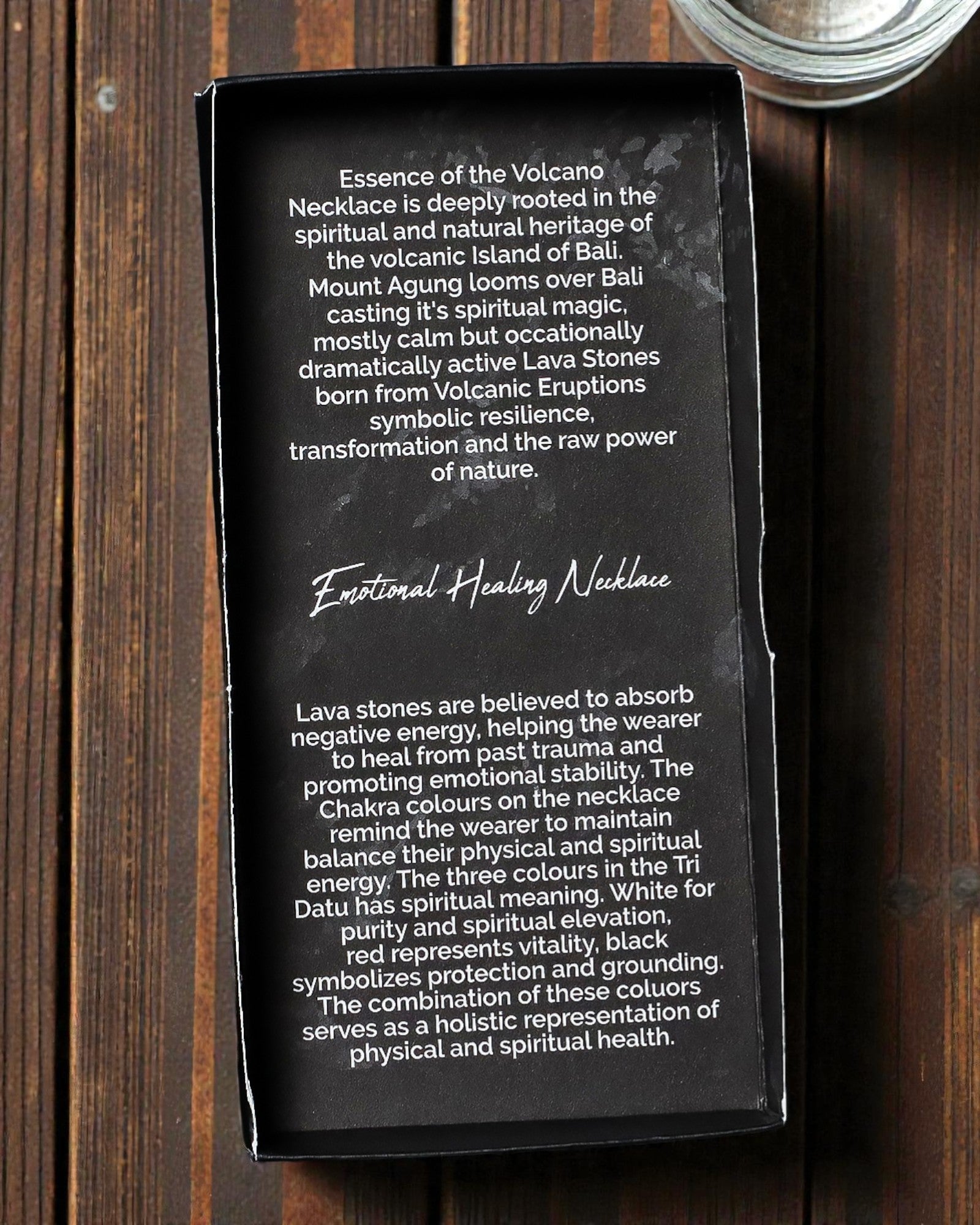 Náhrdelník Esence sopky – emocionální uzdravení